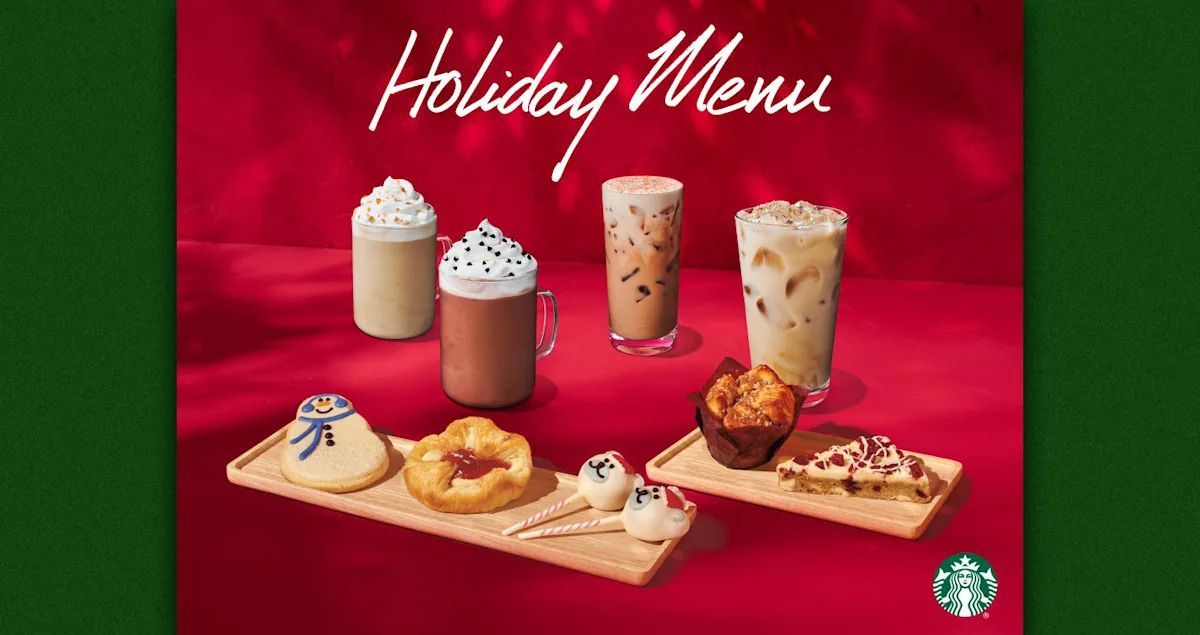 Holiday magic will be brewing at Starbucks come early November