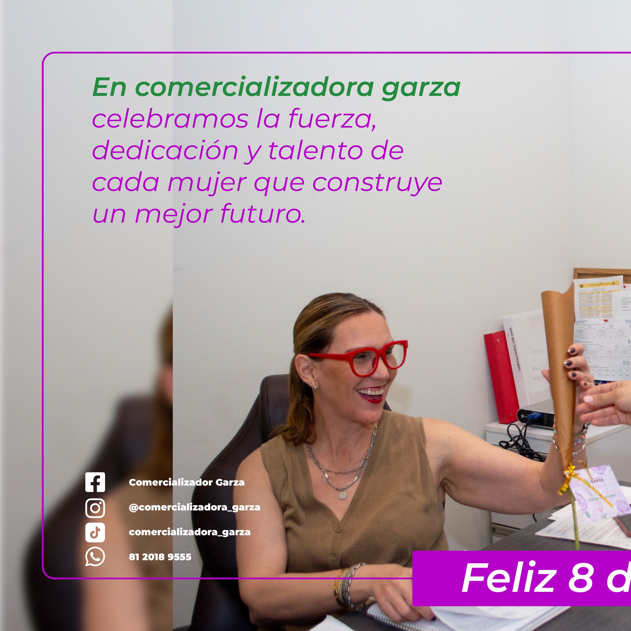 🔨💜 Feliz Día de la Mujer 💜🔨 Hoy y... - Comercializadora Garza | Facebook