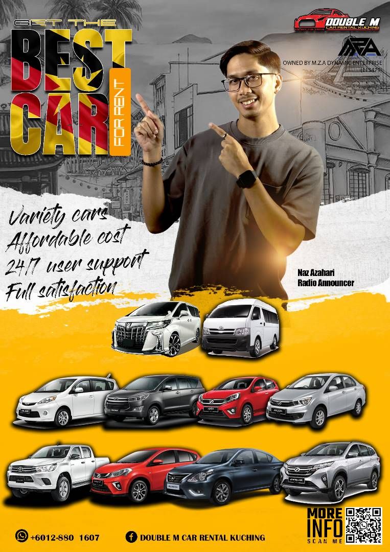 Kereta Sewa Murah di Sarawak ‼️📳🚗... - Double M Car Rental
