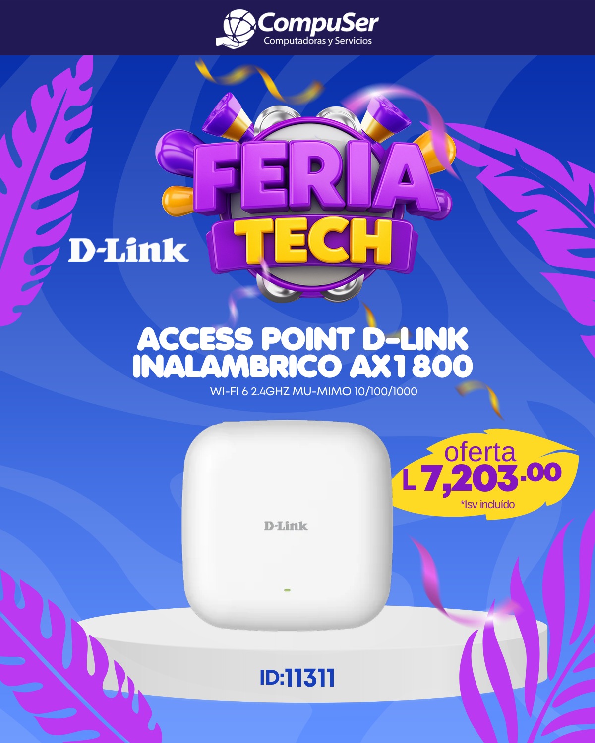 Compuser - 🚀 ¡Potencia tu red al nivel PRO en esta #FeriaTech de ...