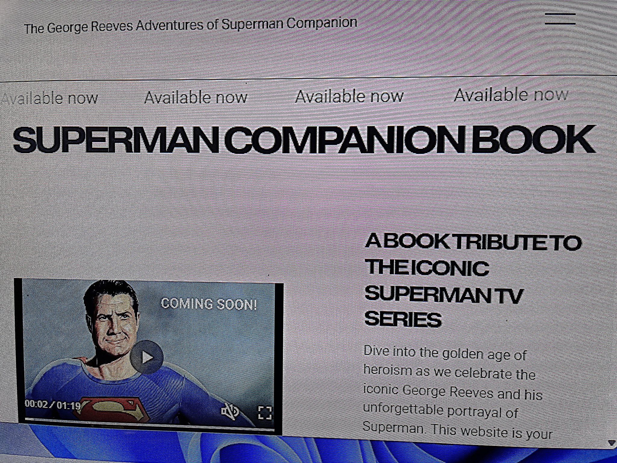 The new... - George Reeves Adventures of Superman Companion | Facebook
