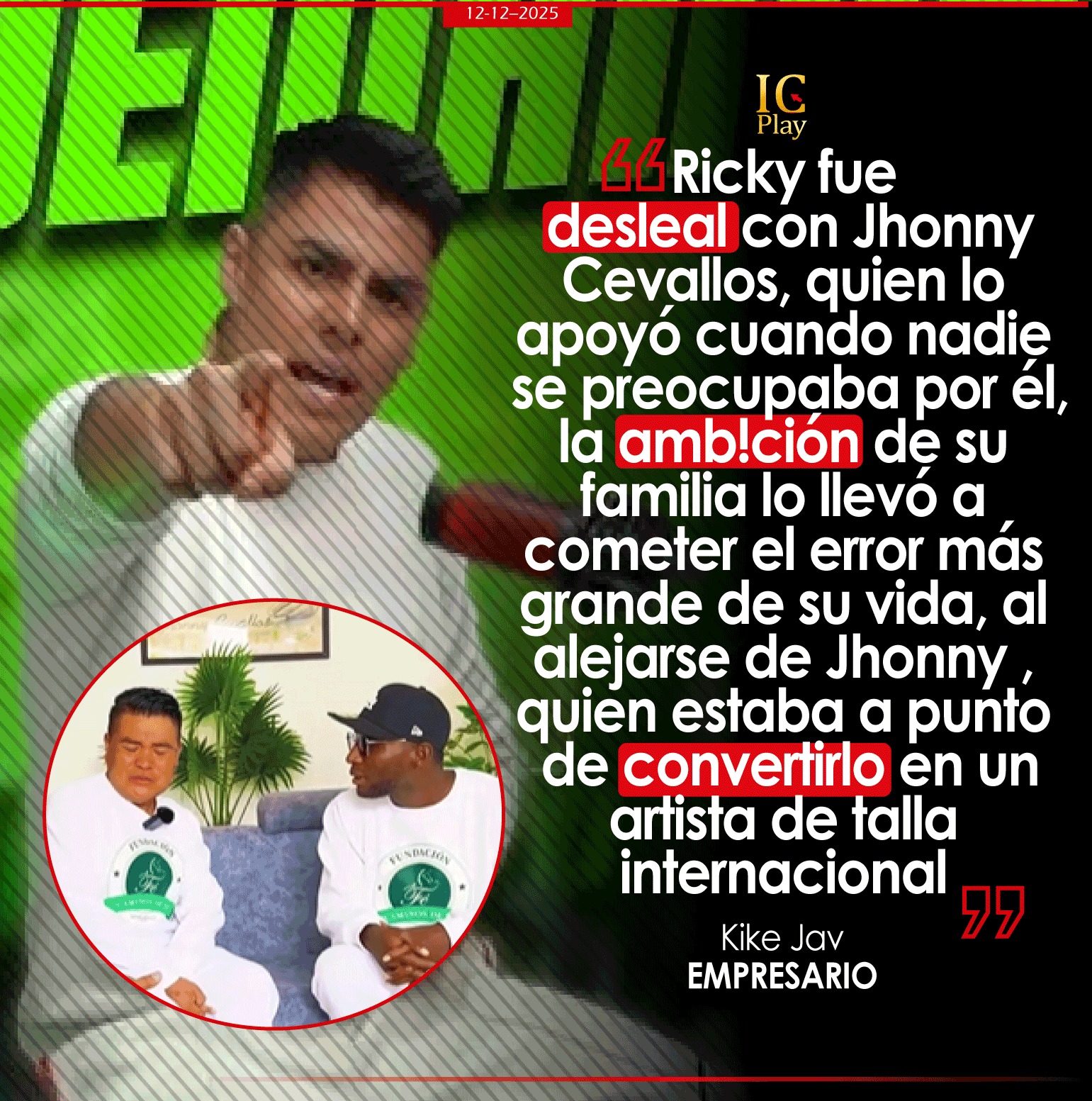 IC-Play - #IC / El joven empresario y streamer ecuatoriano Enrique ...