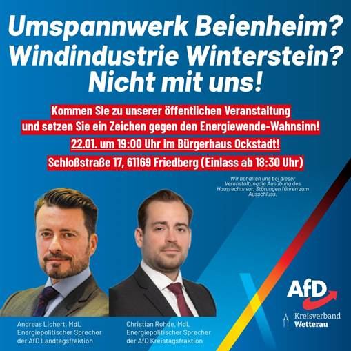 AfD Wölfersheim Informationsseite