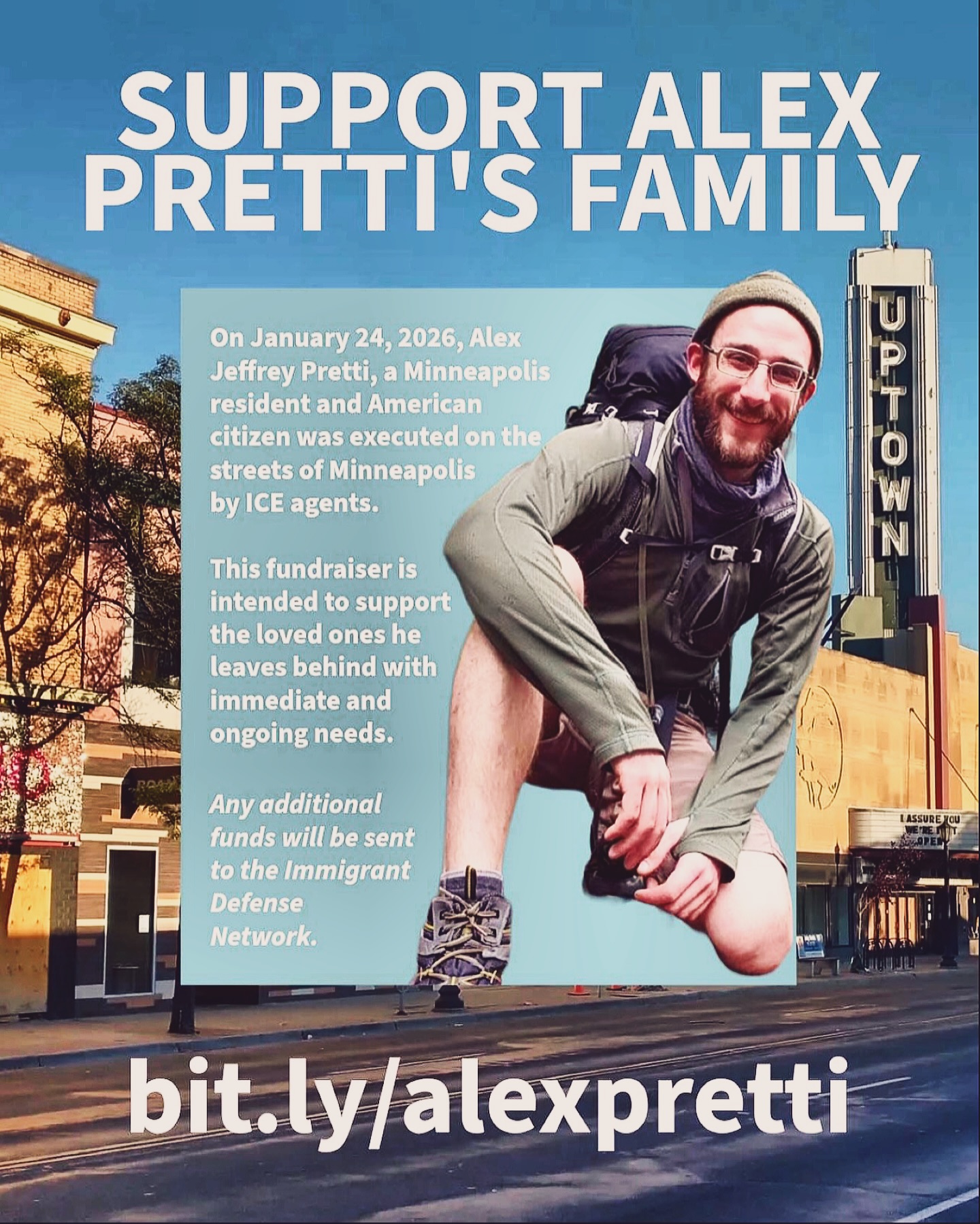 Daniel - The family of Alex Pretti needs our help. 💙🕊️💐 After ...