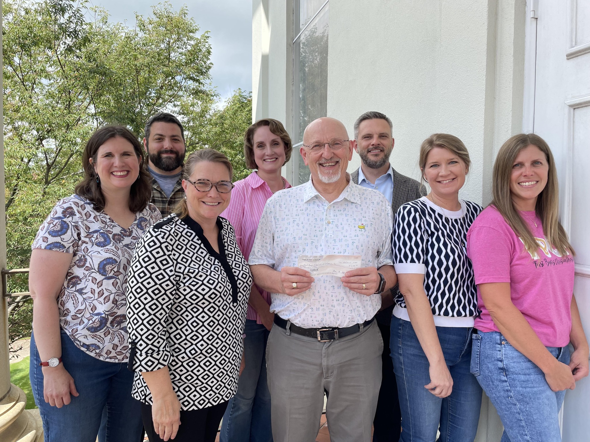 Heart - Heart of West Georgia recently presented a check to FIRST ...