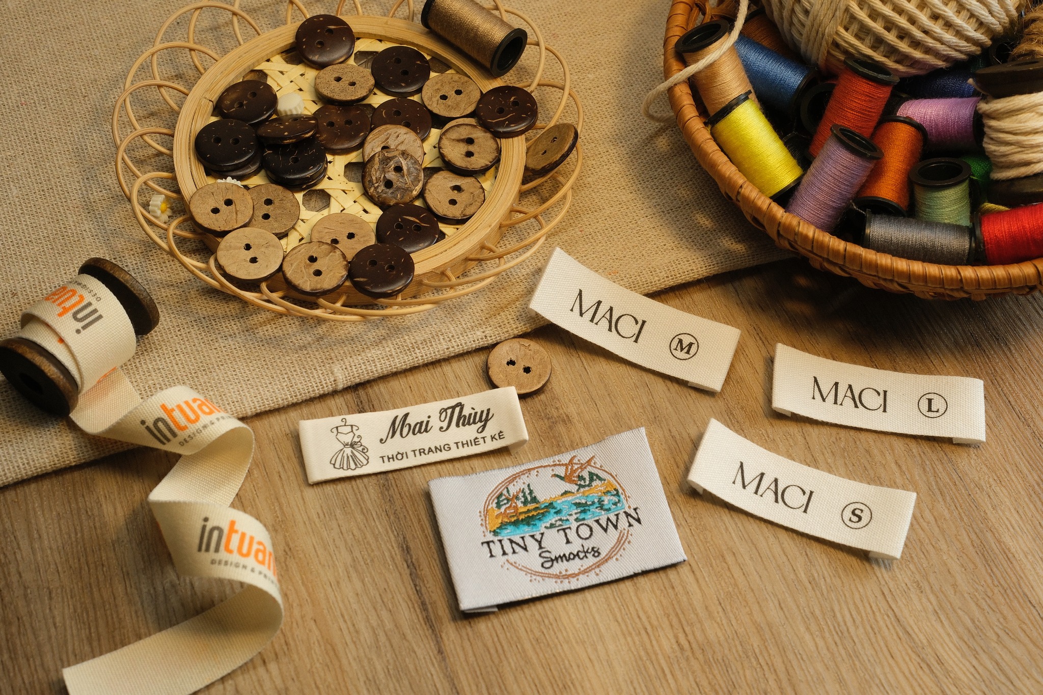 In tag giấy, tag... - In tag giấy, tag vải, tag mác quần áo