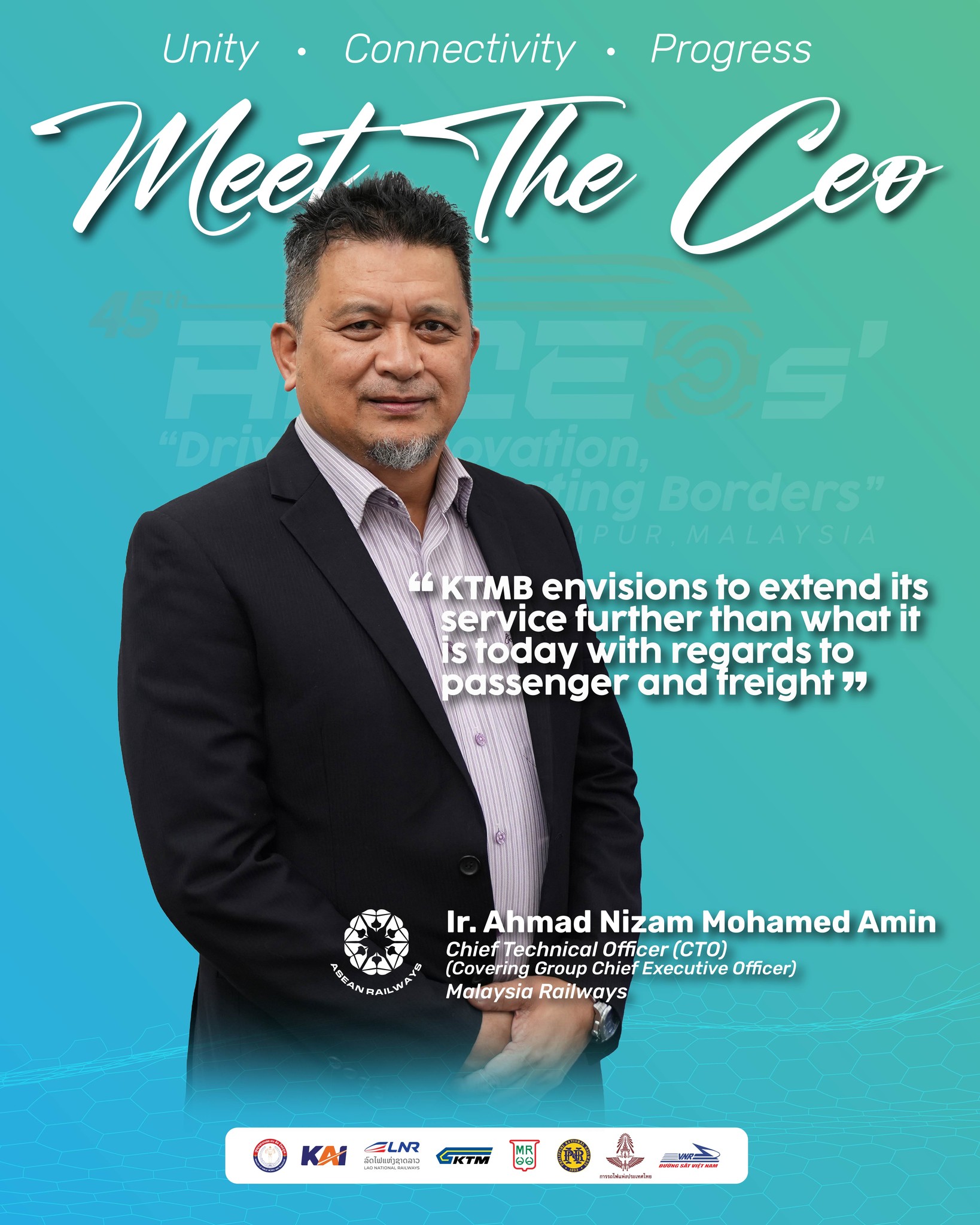 KTM Berhad - We take pride in featuring Ir. Ahmad Nizam... | Facebook