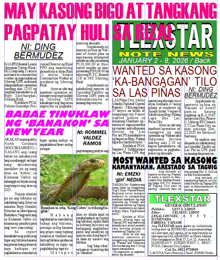 The Southern Tagalog... - The Southern Tagalog Journal
