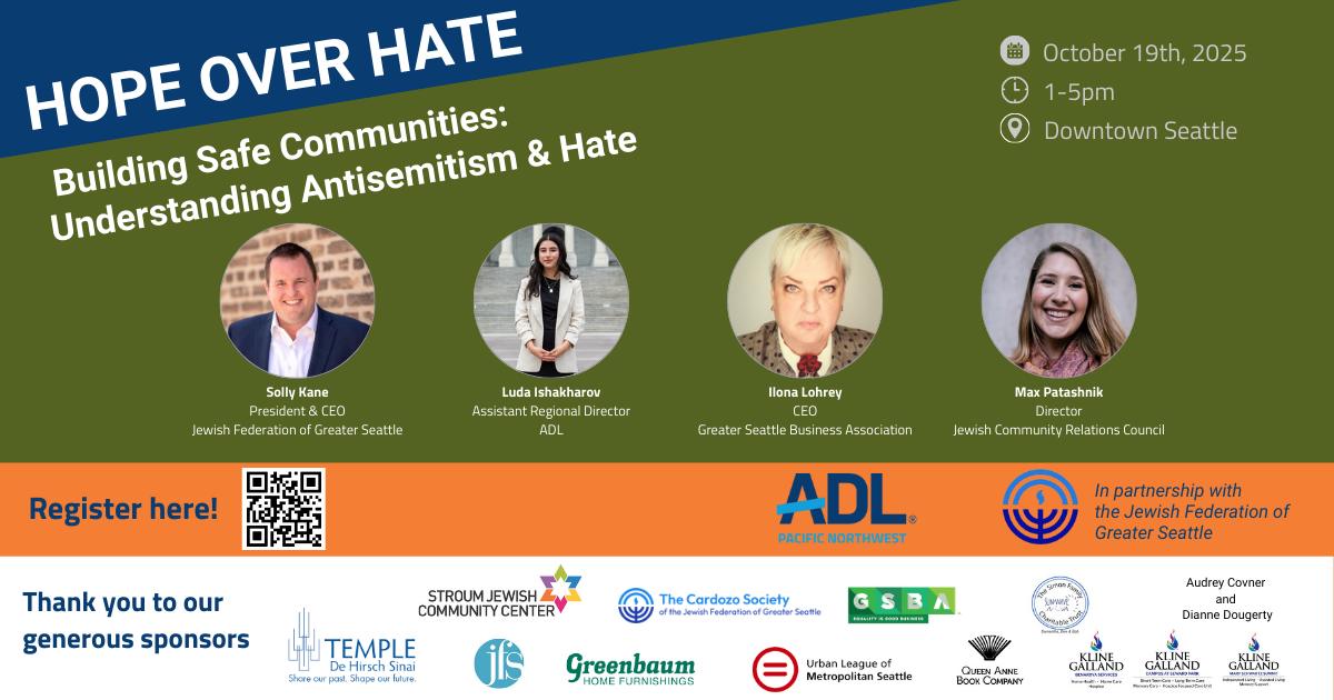 ADL - 🕊️ You're invited to Hope Over Hate: Understanding Antisemitism ...