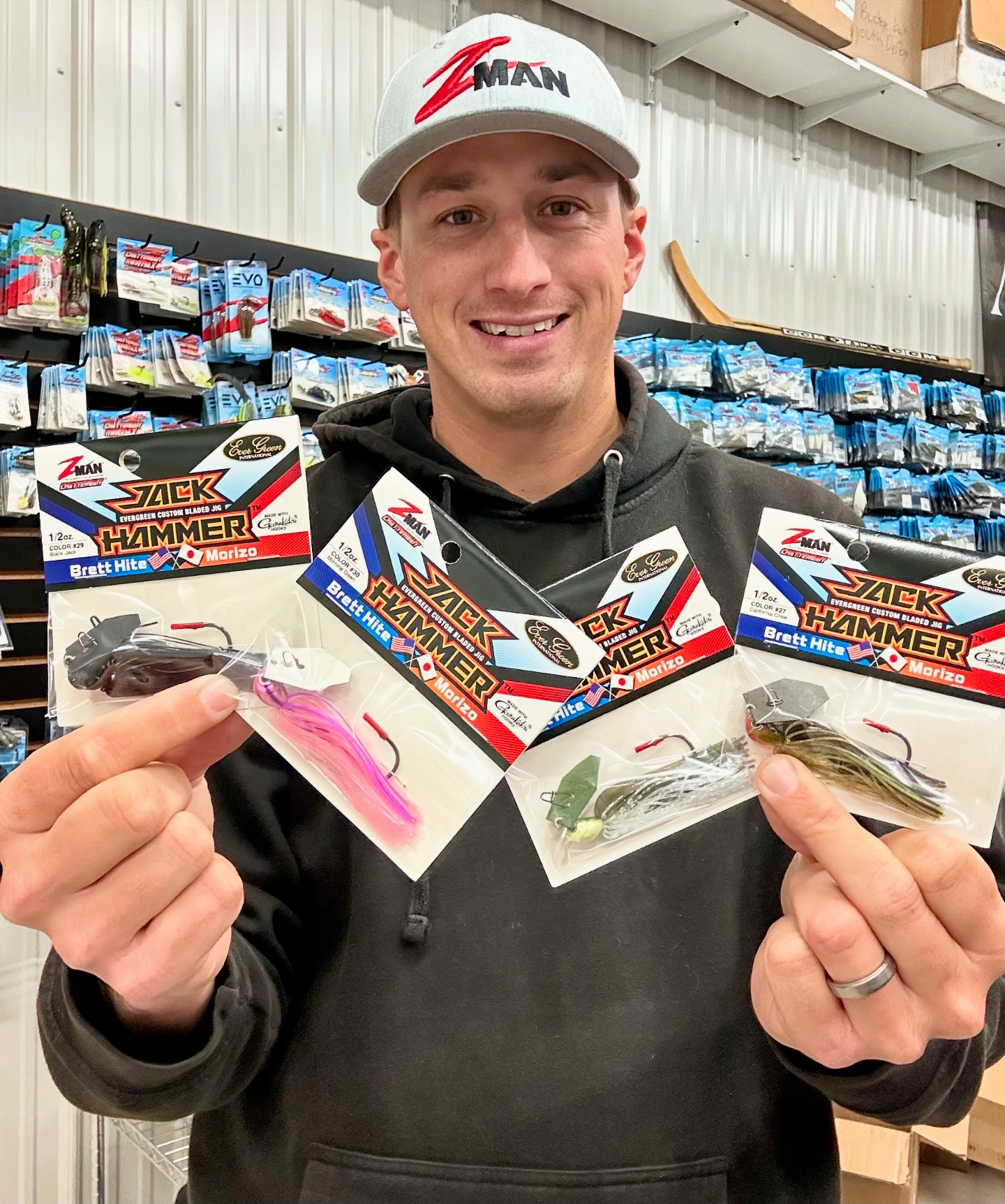 Jared Litner and Brett Hite unveil the Tackle Warehouse Exclusive