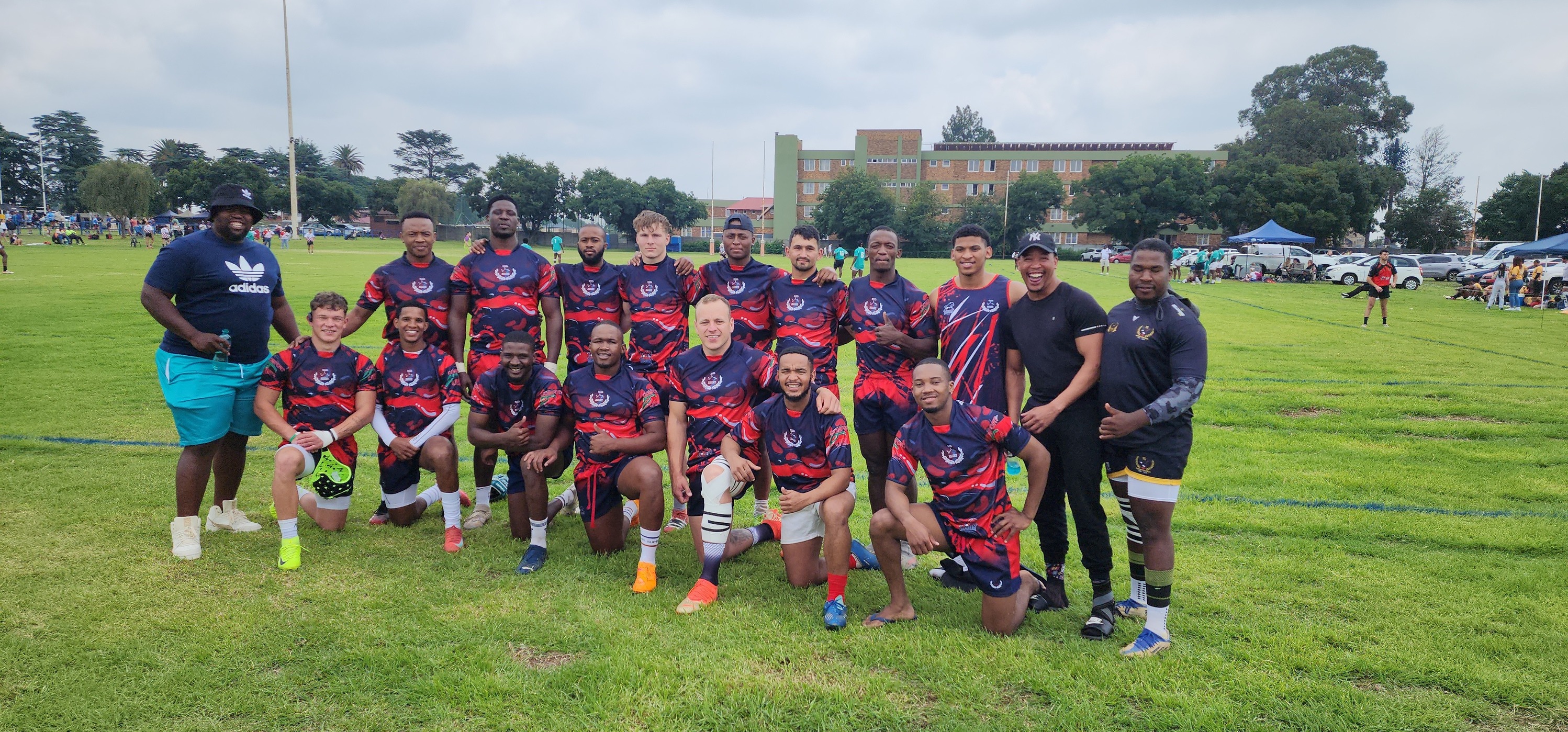 Nigel - 3rd place at Springs Rugby Club 7s day Well done guys Next up ...