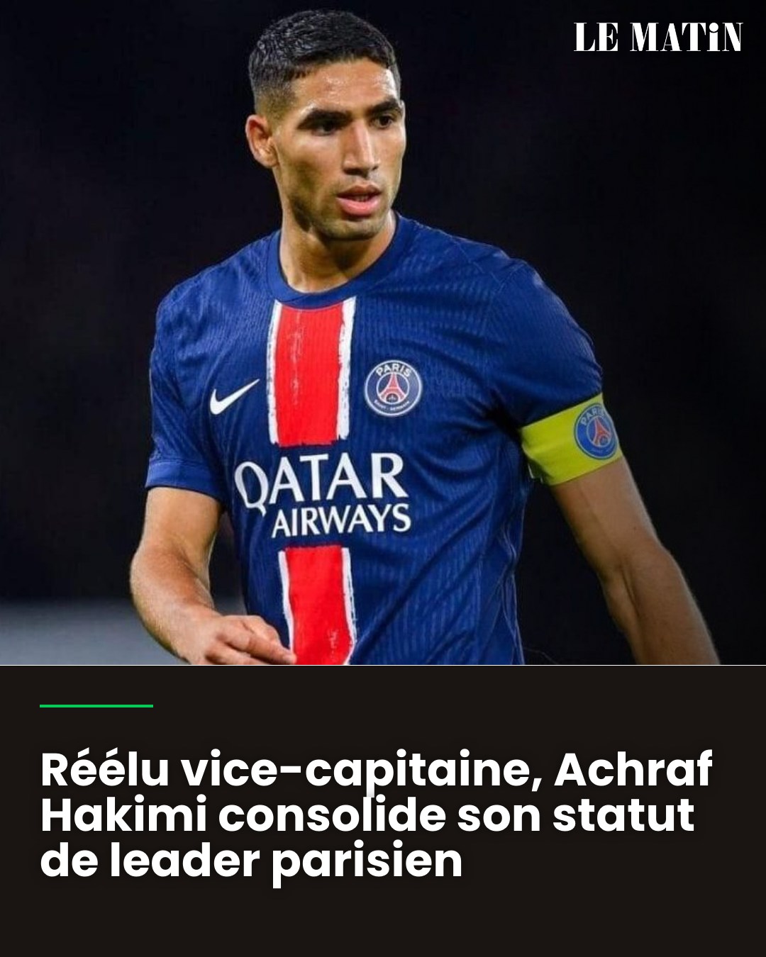 Brassard De Capitaine PSG – Collection Officielle Paris Saint-Germain – 100% Parisien, 100% Officiel