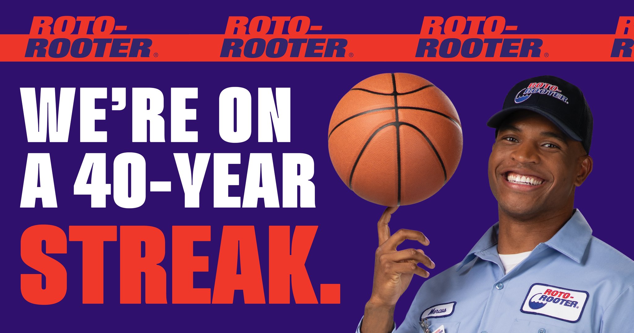 Roto-Rooter - Happy March Madness from the plumbers who have been slam ...