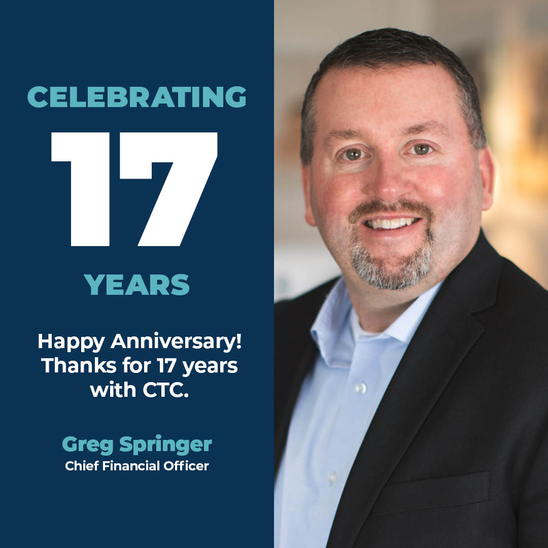 CTC - Congratulations to Greg, who is celebrating 17 years... | Facebook
