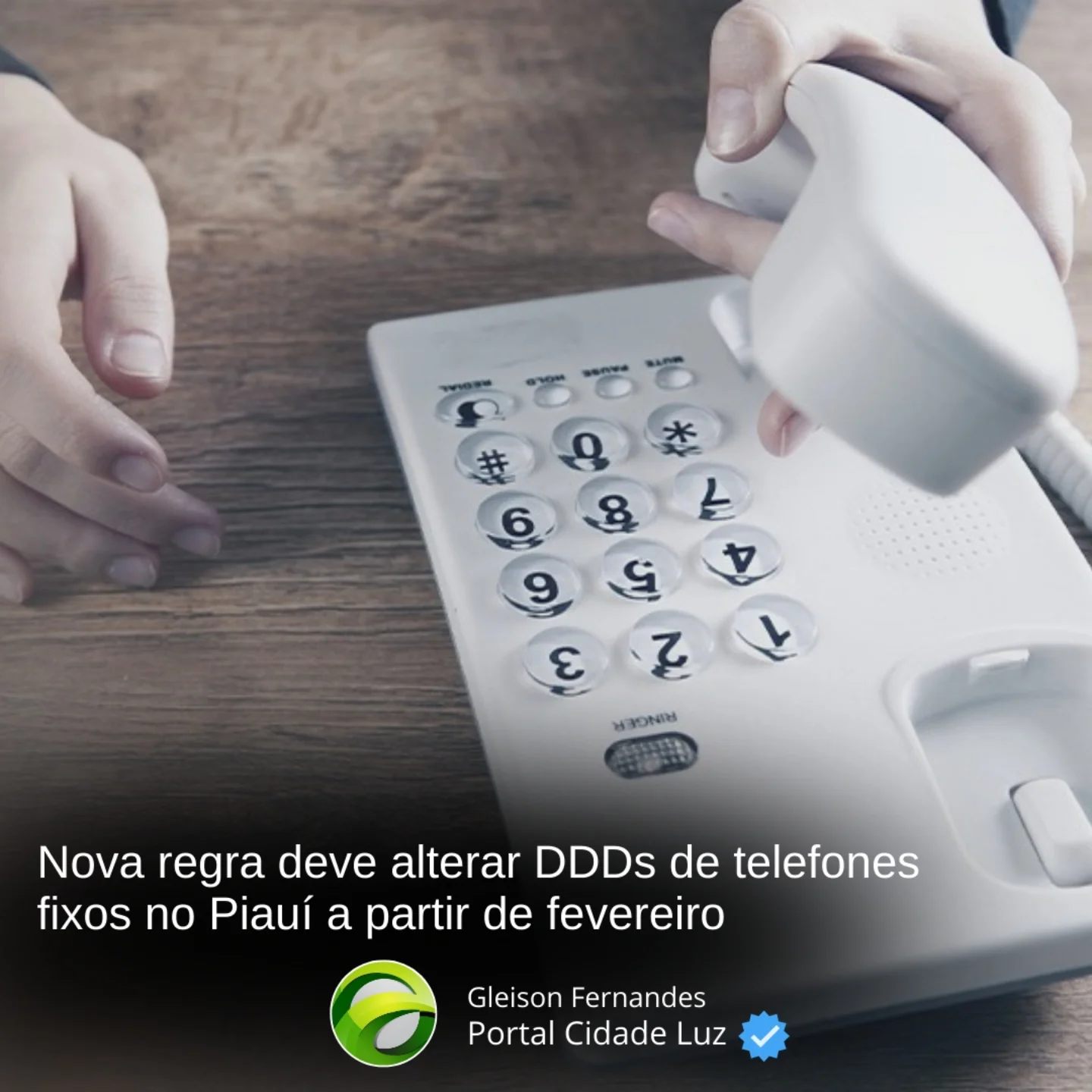 Nova regra deve alterar DDDs de... - Portal Cidade Luz | Facebook