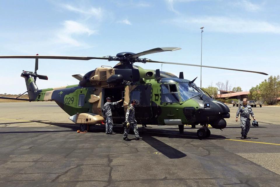 Royal - In late October, 808 Squadron's Flight One and their MRH90 ...