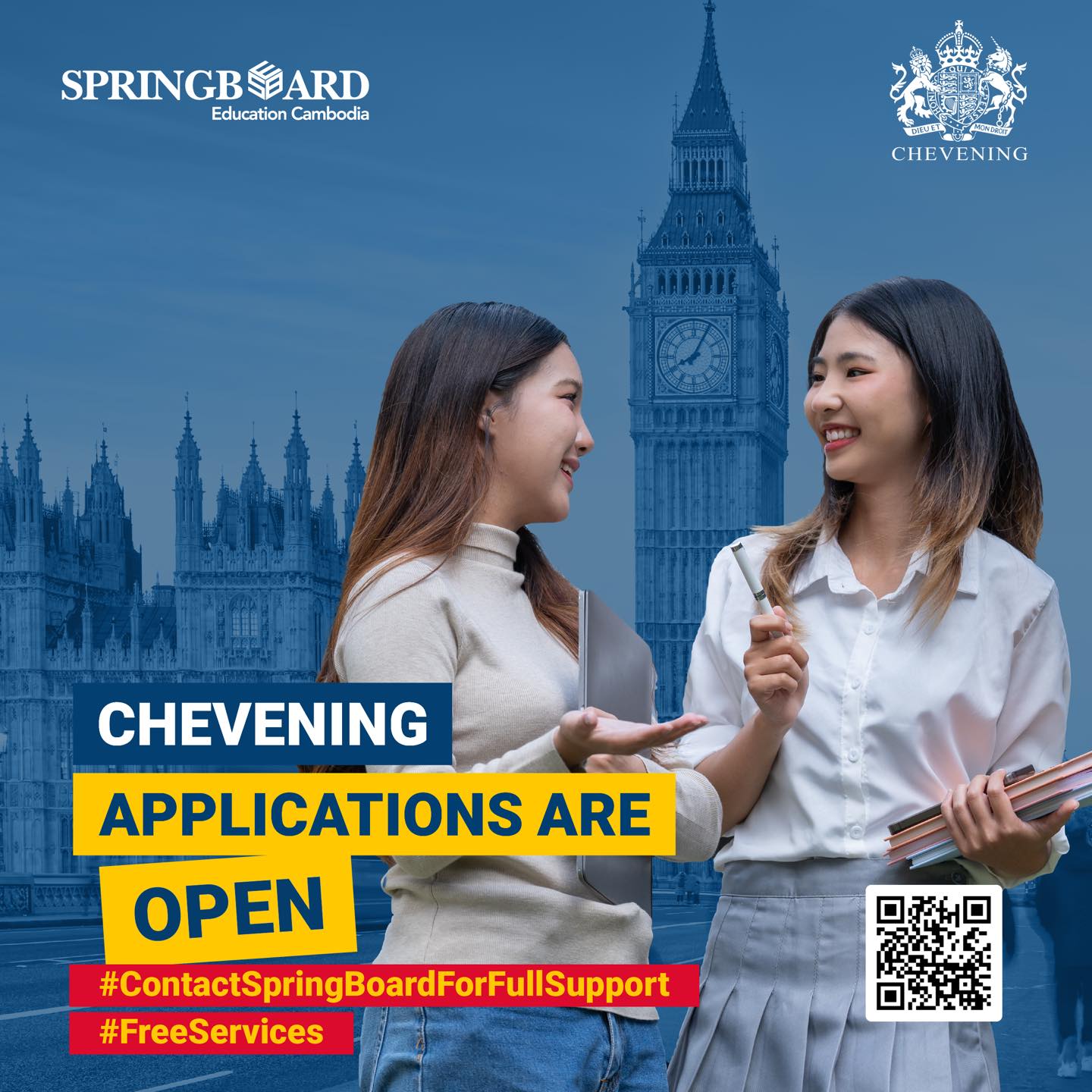 📢 Chevening Scholarship... - SpringBoard4Education Cambodia | Facebook