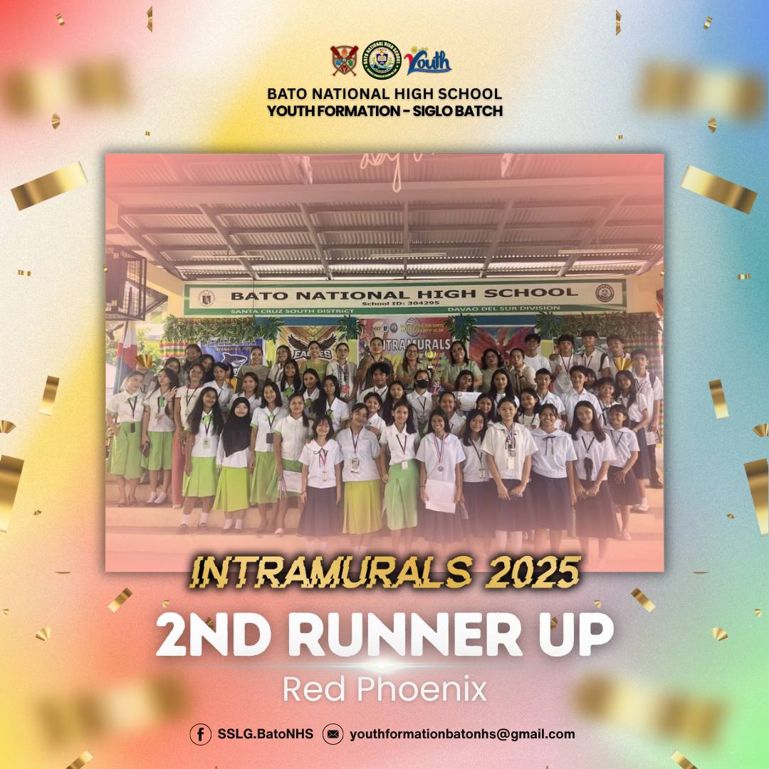 DepEd Tayo - Youth Formation - Bato National High School