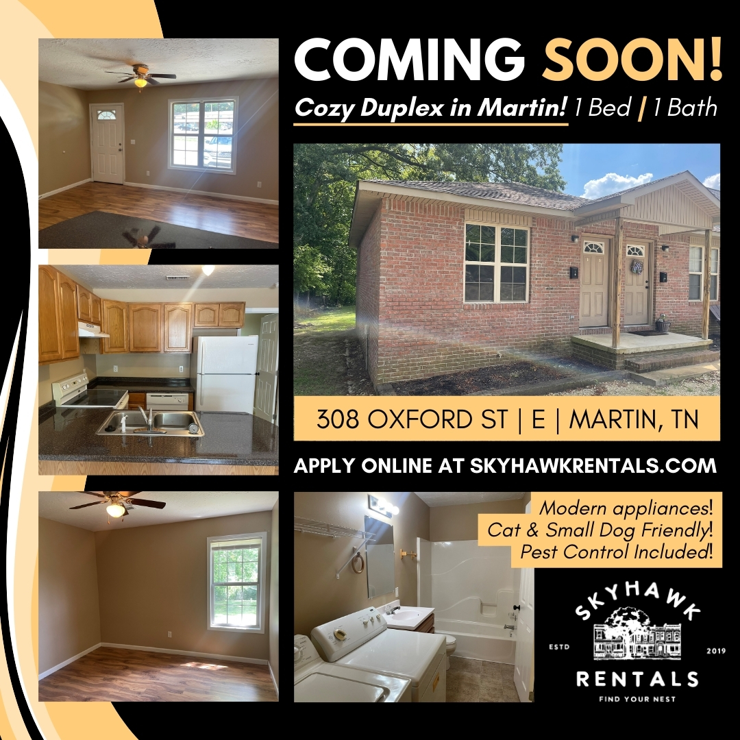 Skyhawk Rentals | Martin TN