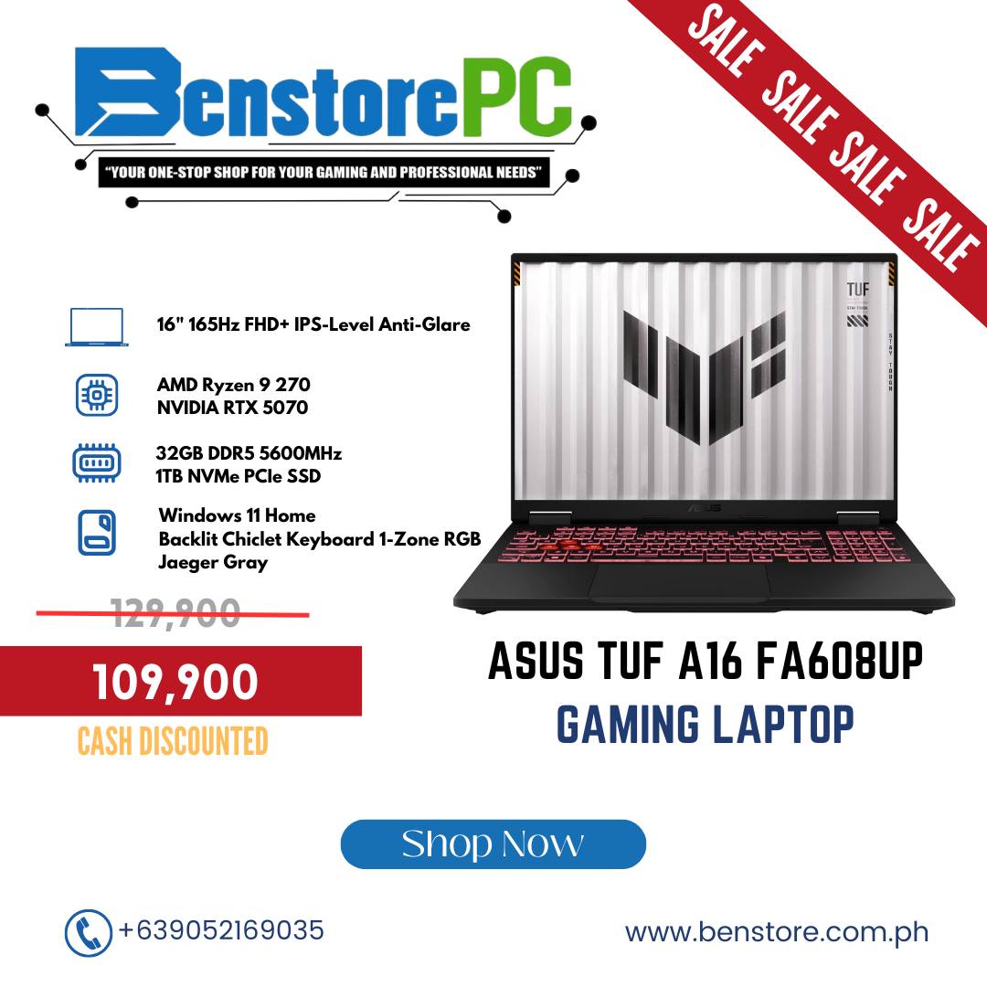 BenStore - ASUS TUF A16 FA608UP 16