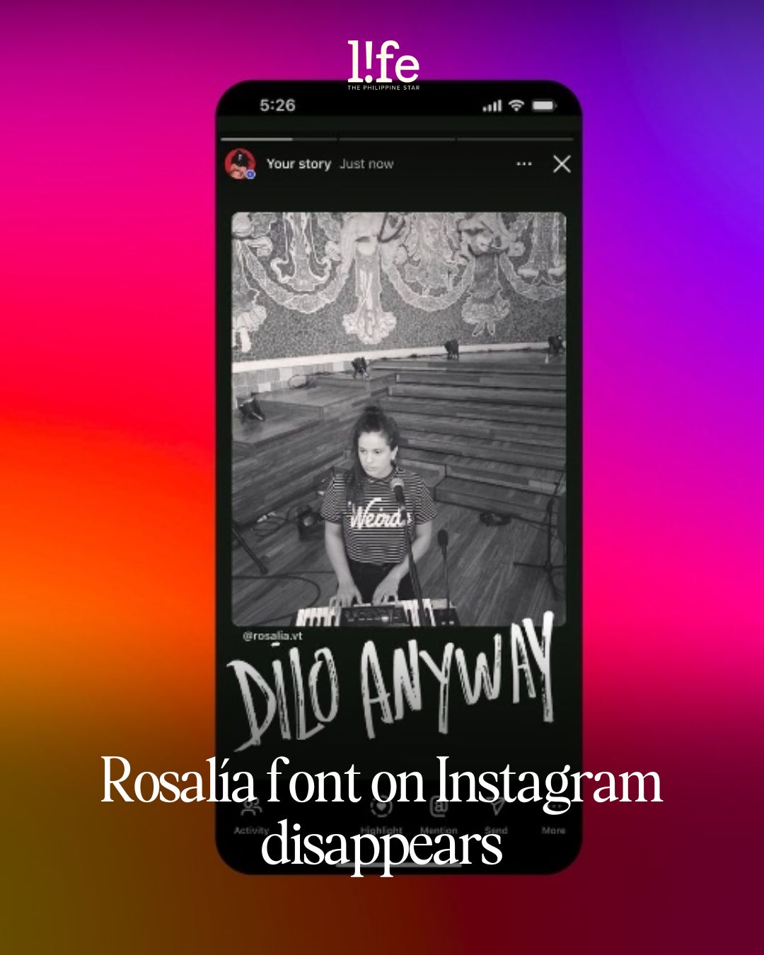 What Font Does Instagram Stories Use