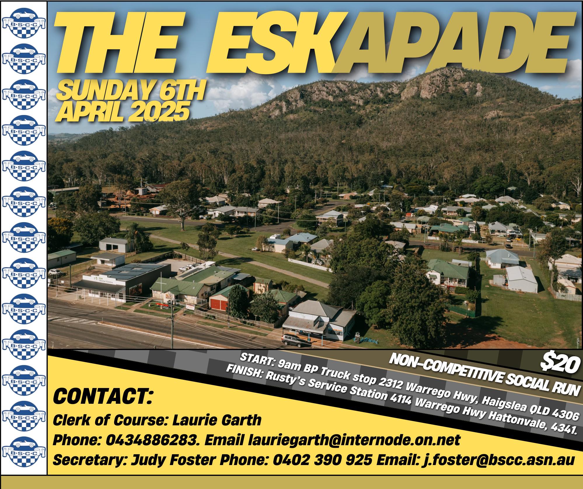 Brisbane - 🟢 OUR NEXT SOCIAL RUN: A hark back to the old BSCC events of ...