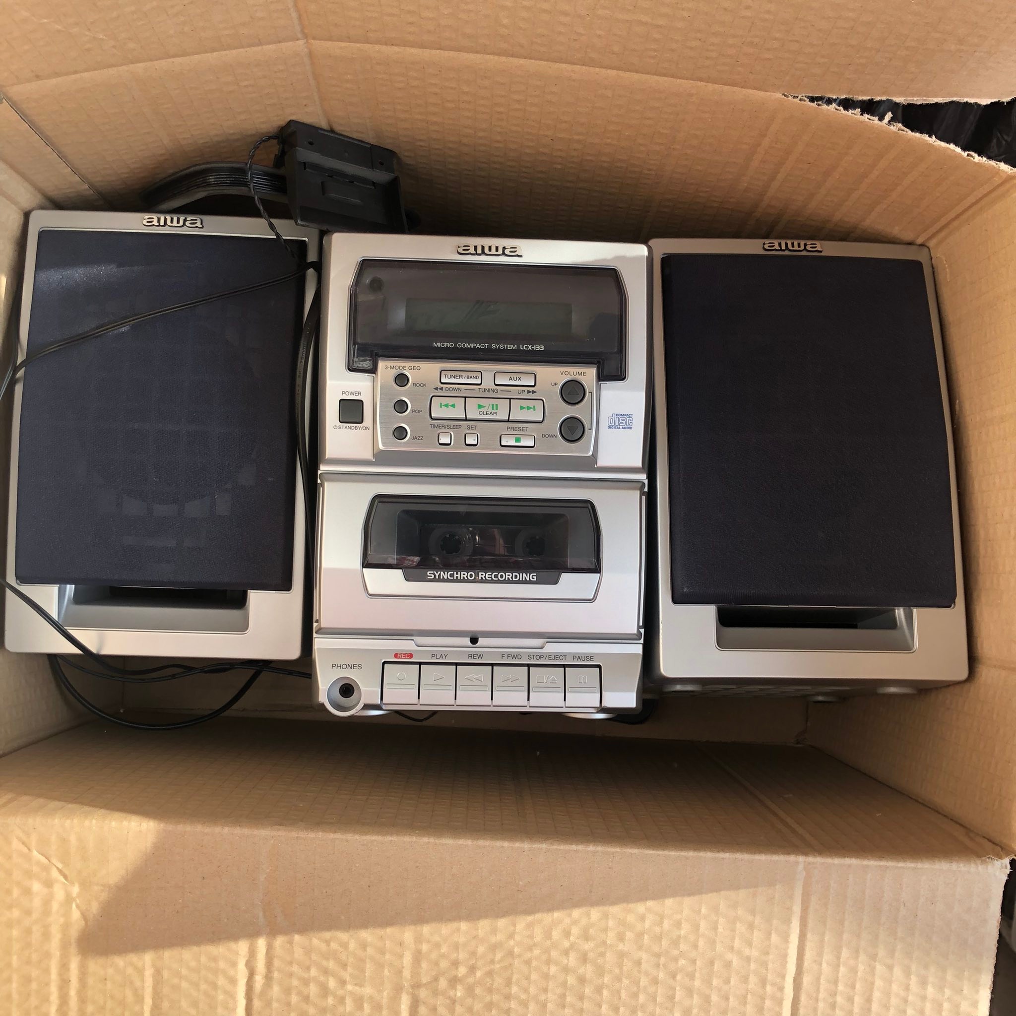 Aiwa LCX-133 Micro Compact System Excellent condition and comes