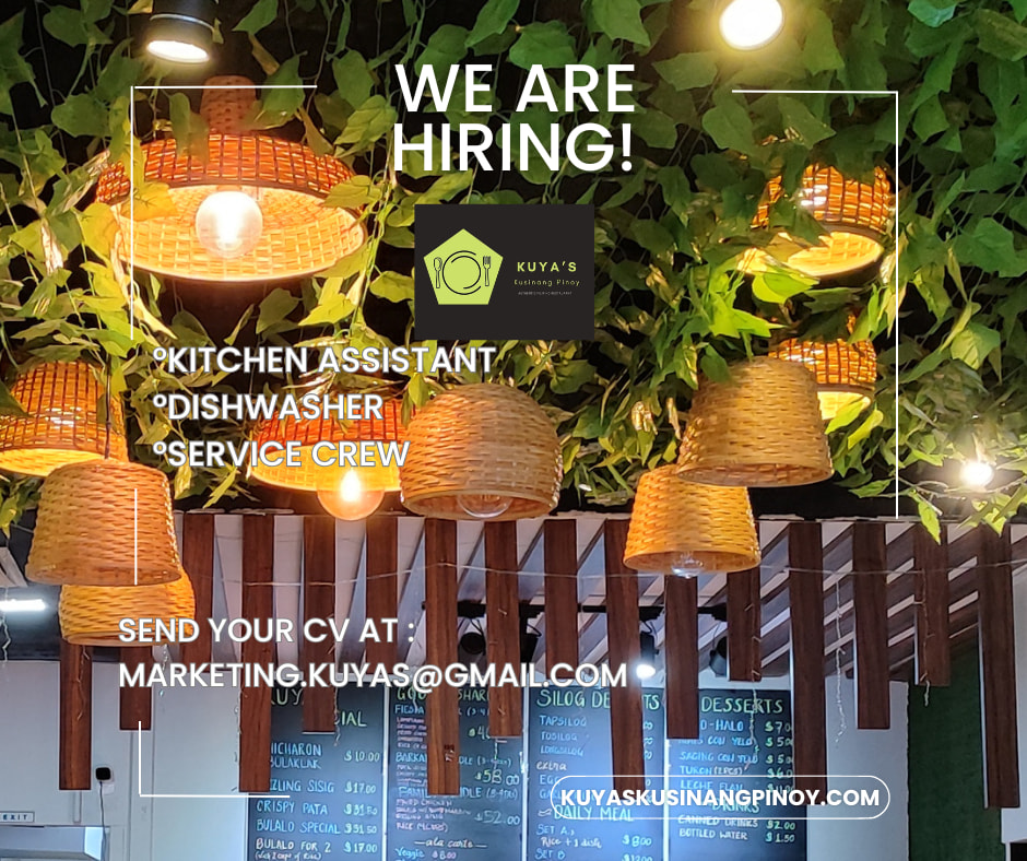 URGENT HIRING Preferably... - Kuya's Kusinang Pinoy
