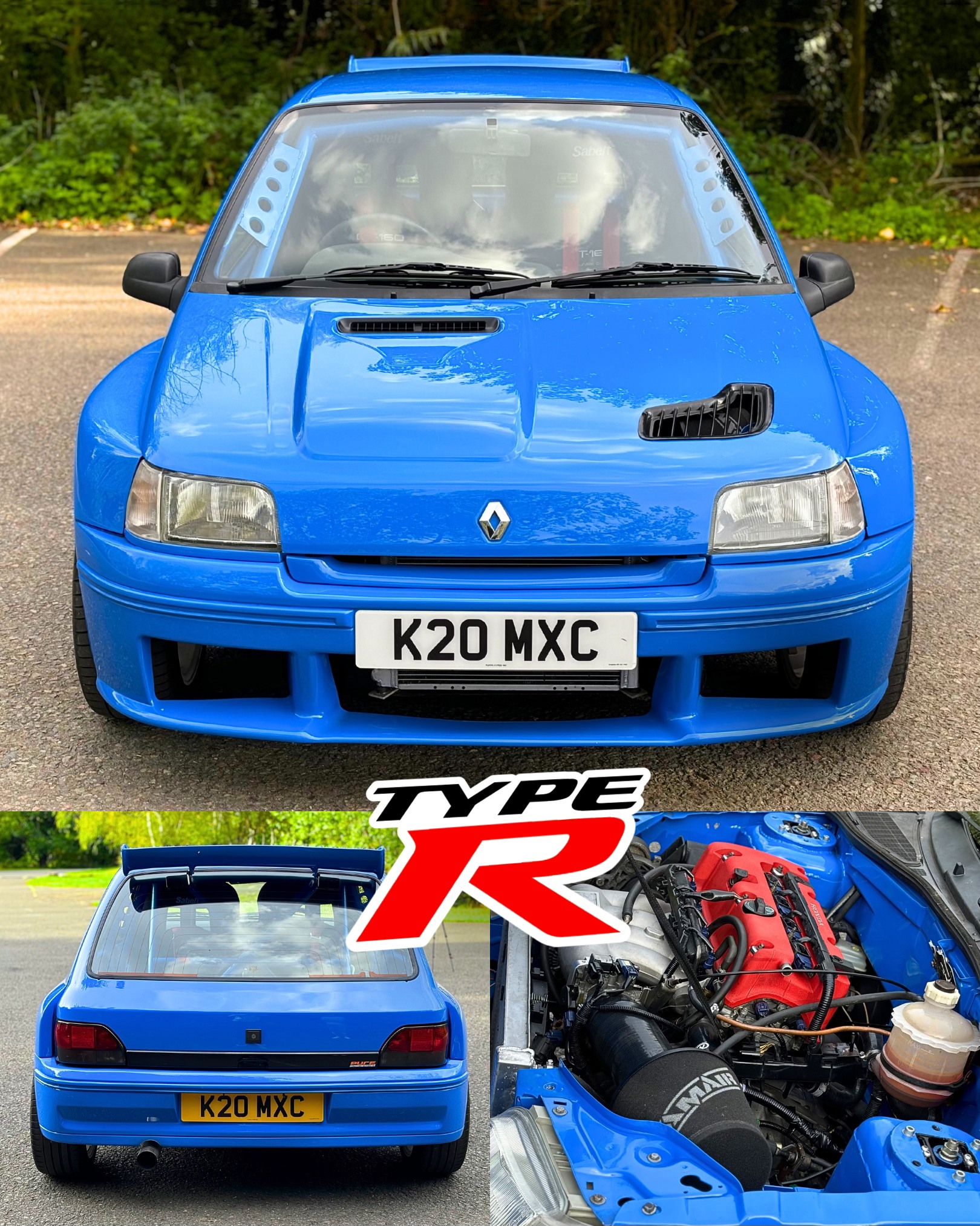 Twin - Civic TYPE R SWAPPED Renault Clio MAXI🔻 What started as a ...
