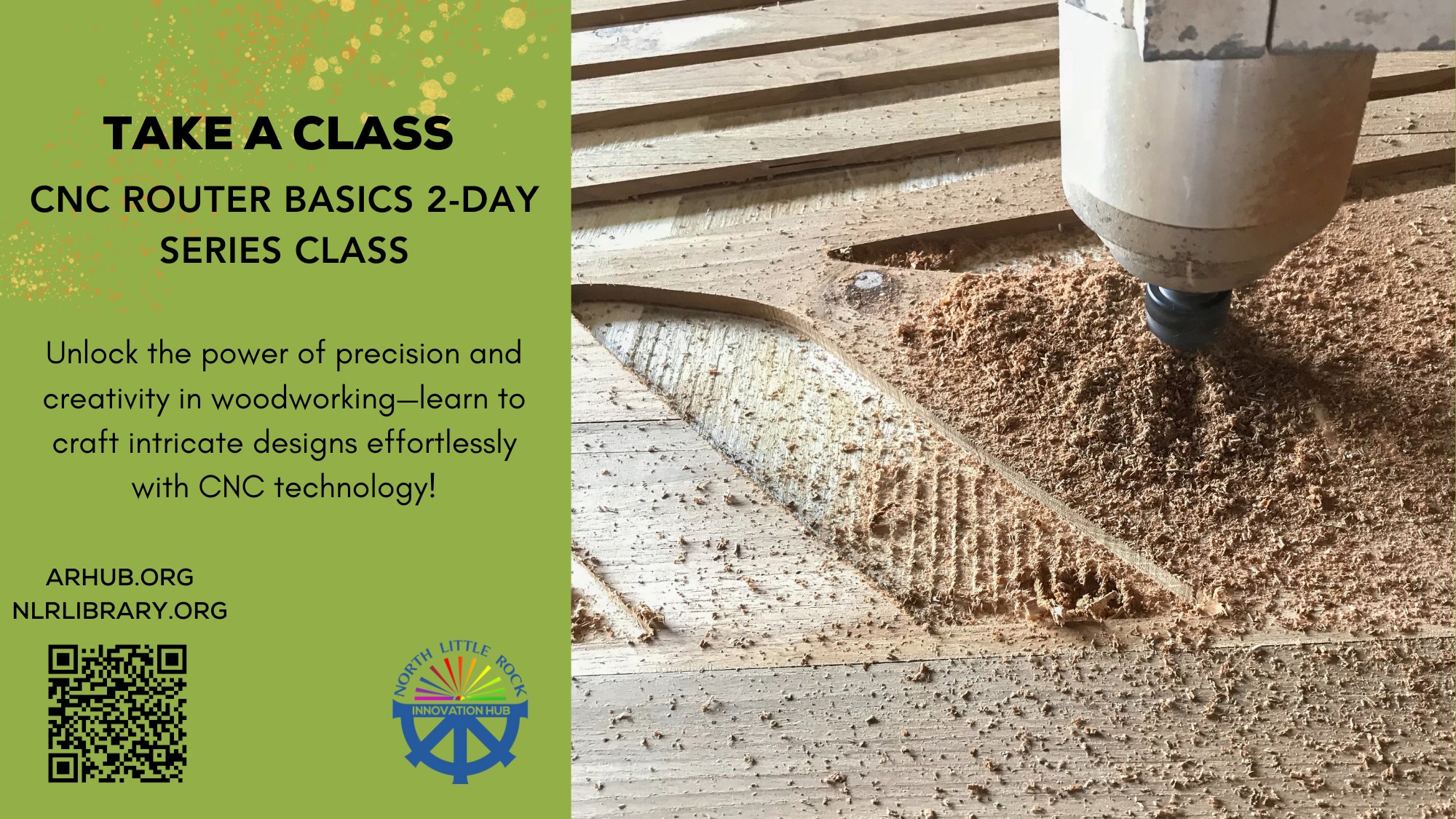 Class: CNC Router Fundamentals 2-Day Series Class [NLR]