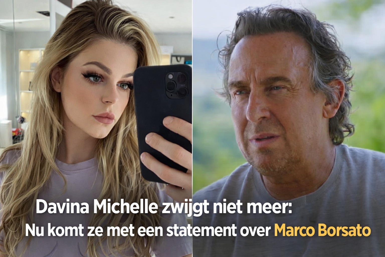 SMLY. - Davina Michelle zwijgt niet meer: Nu komt ze met een statement ...