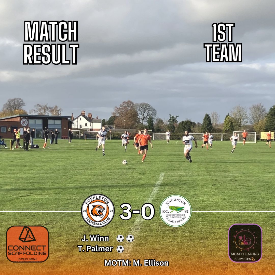 🍊 MATCH RESULTS 🍊... - Poppleton Football Club Men’s Team | Facebook