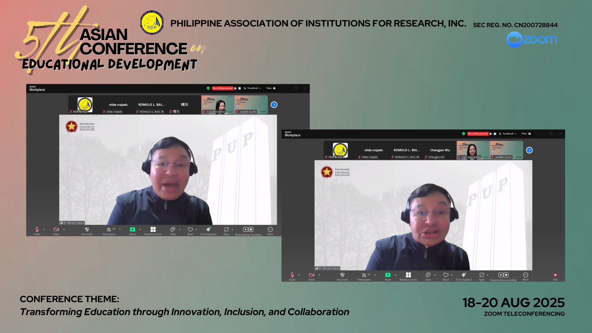 The 5th Asian Conference on Educational Development (ACED) has ...