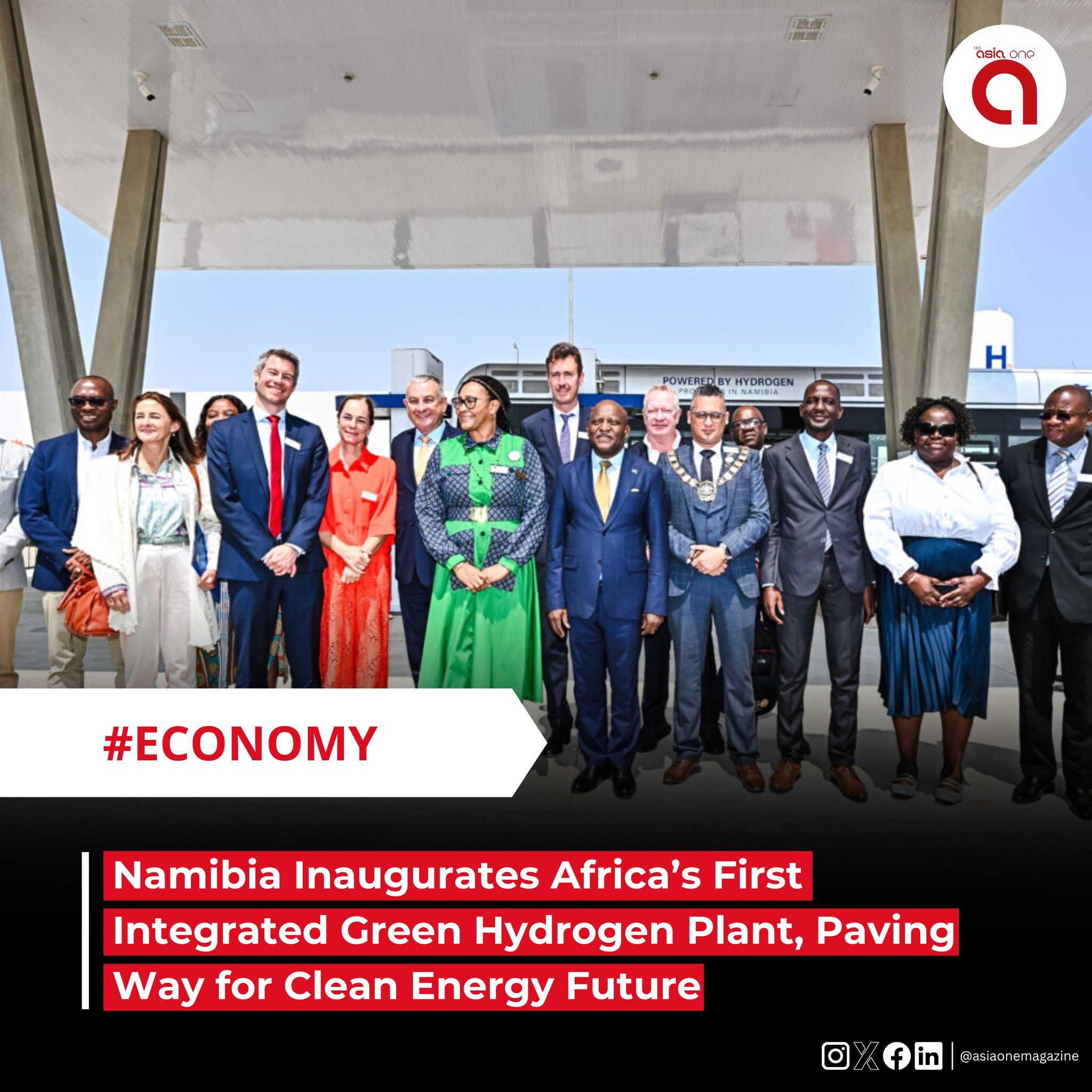 AsiaOne - Namibia Inaugurates Africa’s First Integrated Green Hydrogen ...