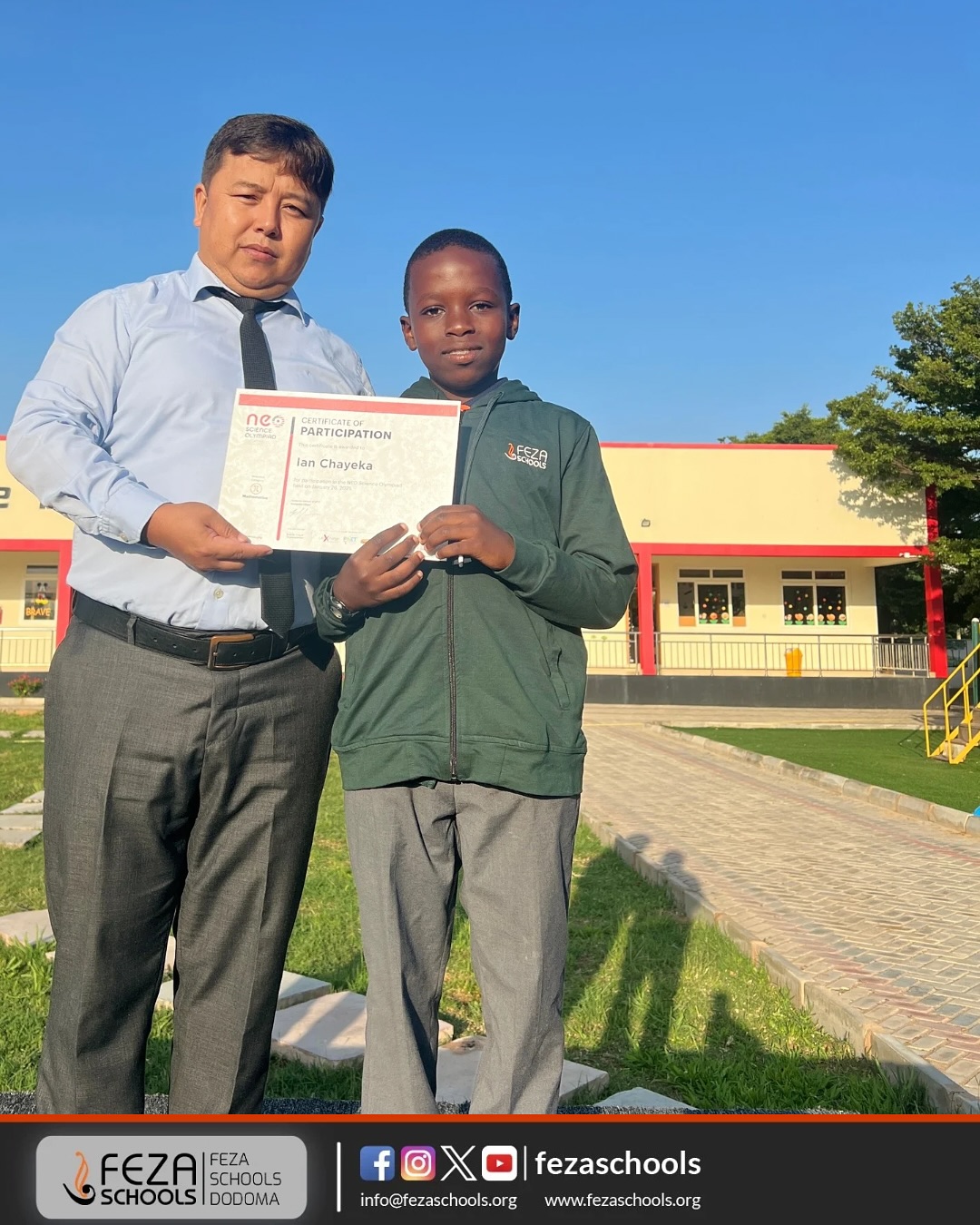 NEO Science Olympiad 2025 –... - Feza Schools Dodoma
