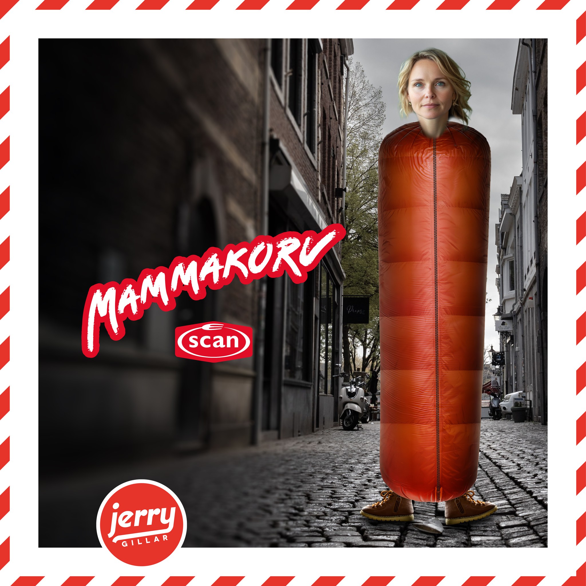 Jerry - Mammakorv #mammakorv - Vem i allsin dar har hängt en sovsäck i ...