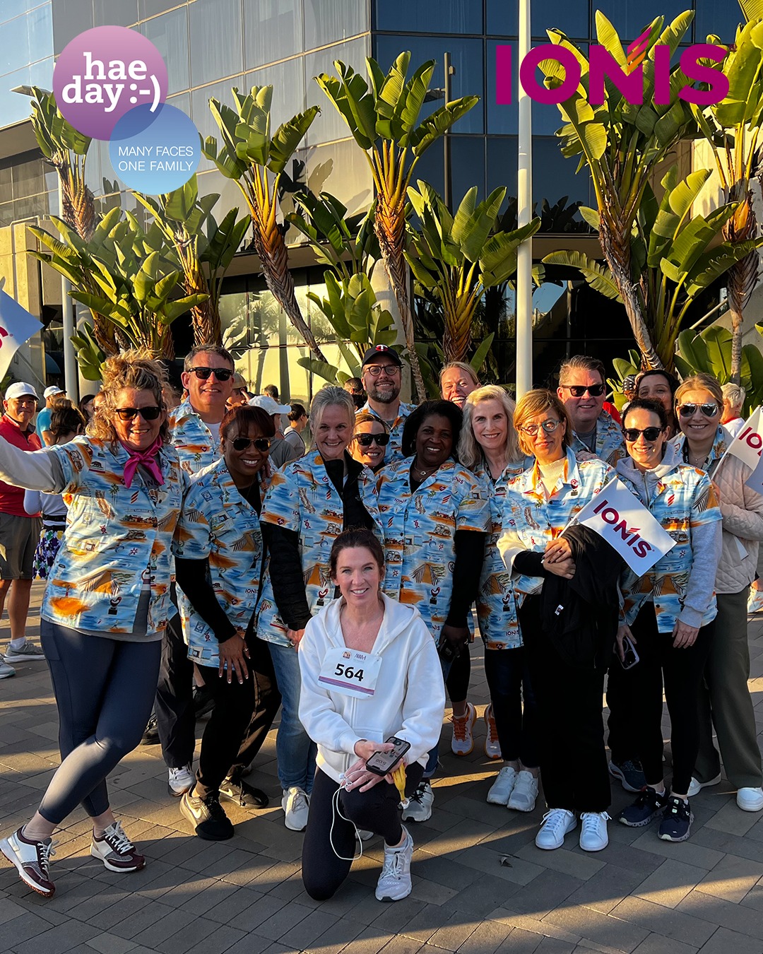Ionis - Team Ionis is getting #active4HAE in support of hae day :-), an ...