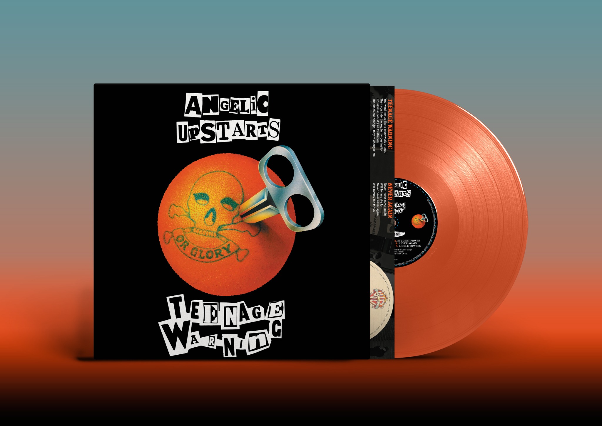 ORANGE VINYL PRE-ORDER: Teenage Warning is the long overdue vinyl