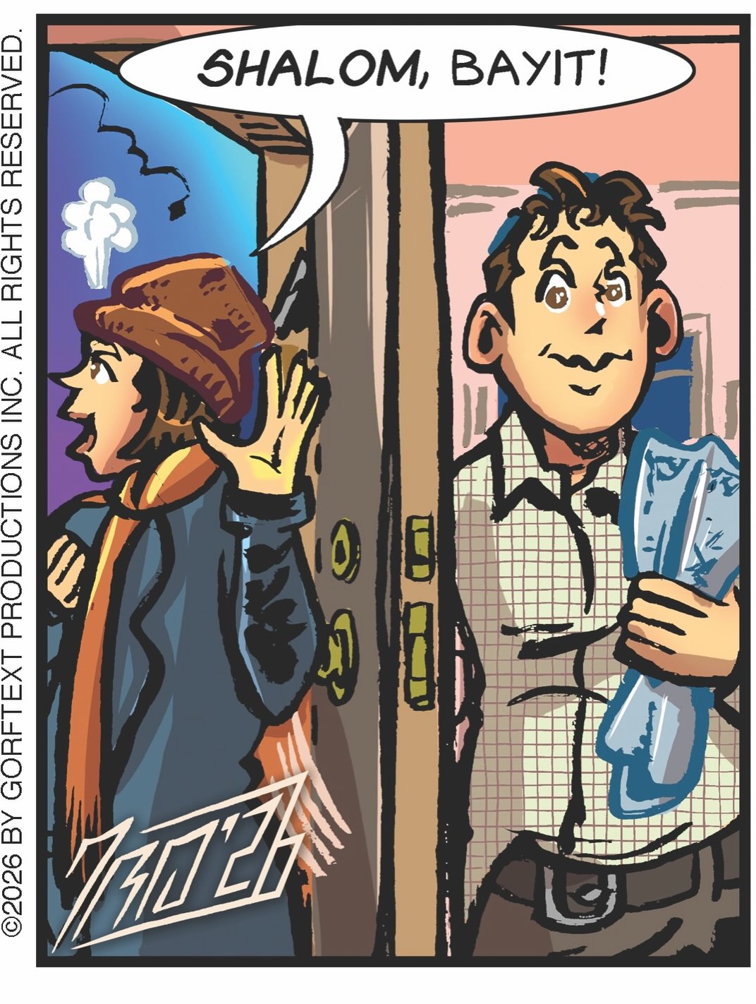 JewishCartoon.com - Thank you to Jewish United Fund of Metropolitan ...