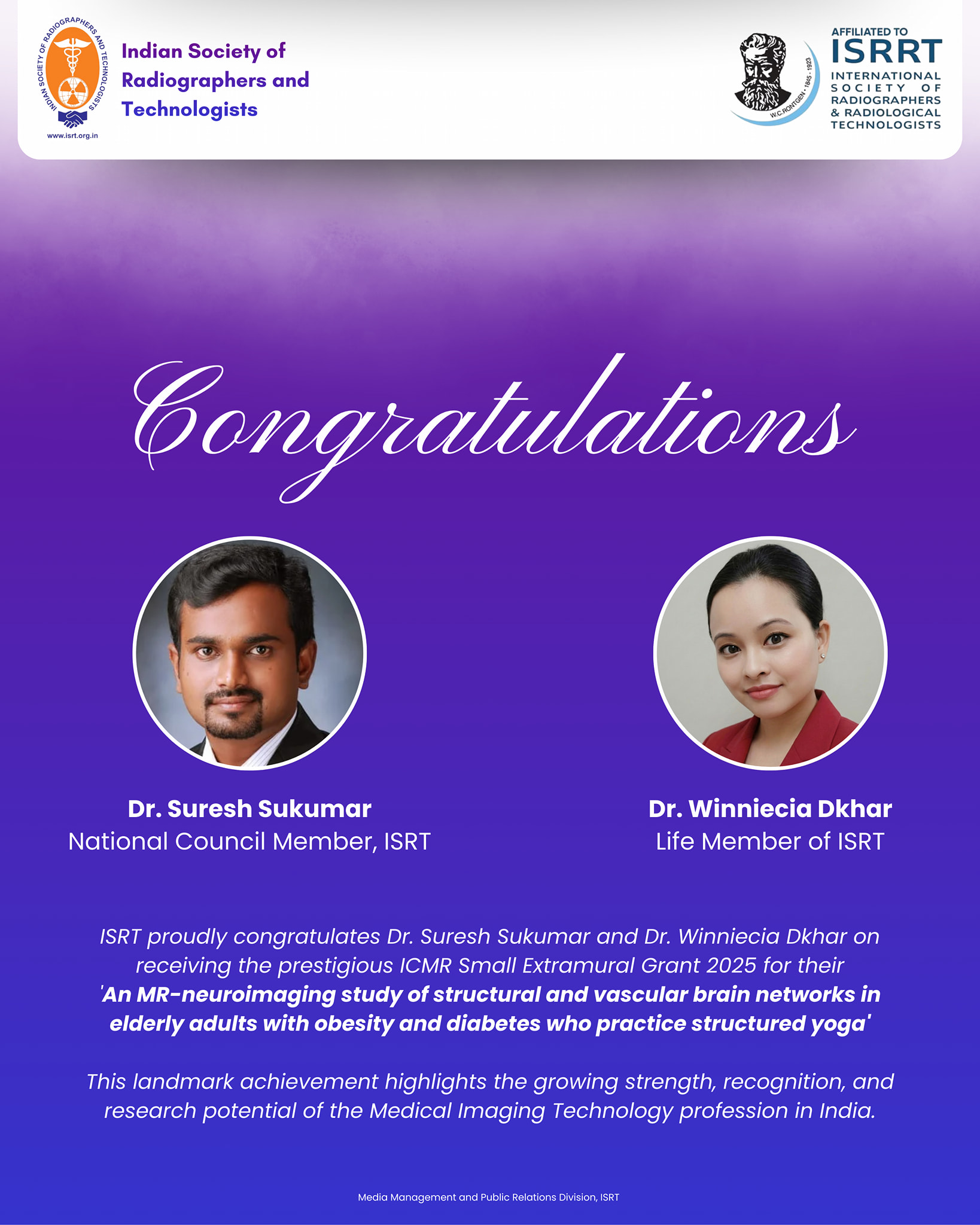 Indian Society of Radiographers & Technologists | Thiruvananthapuram