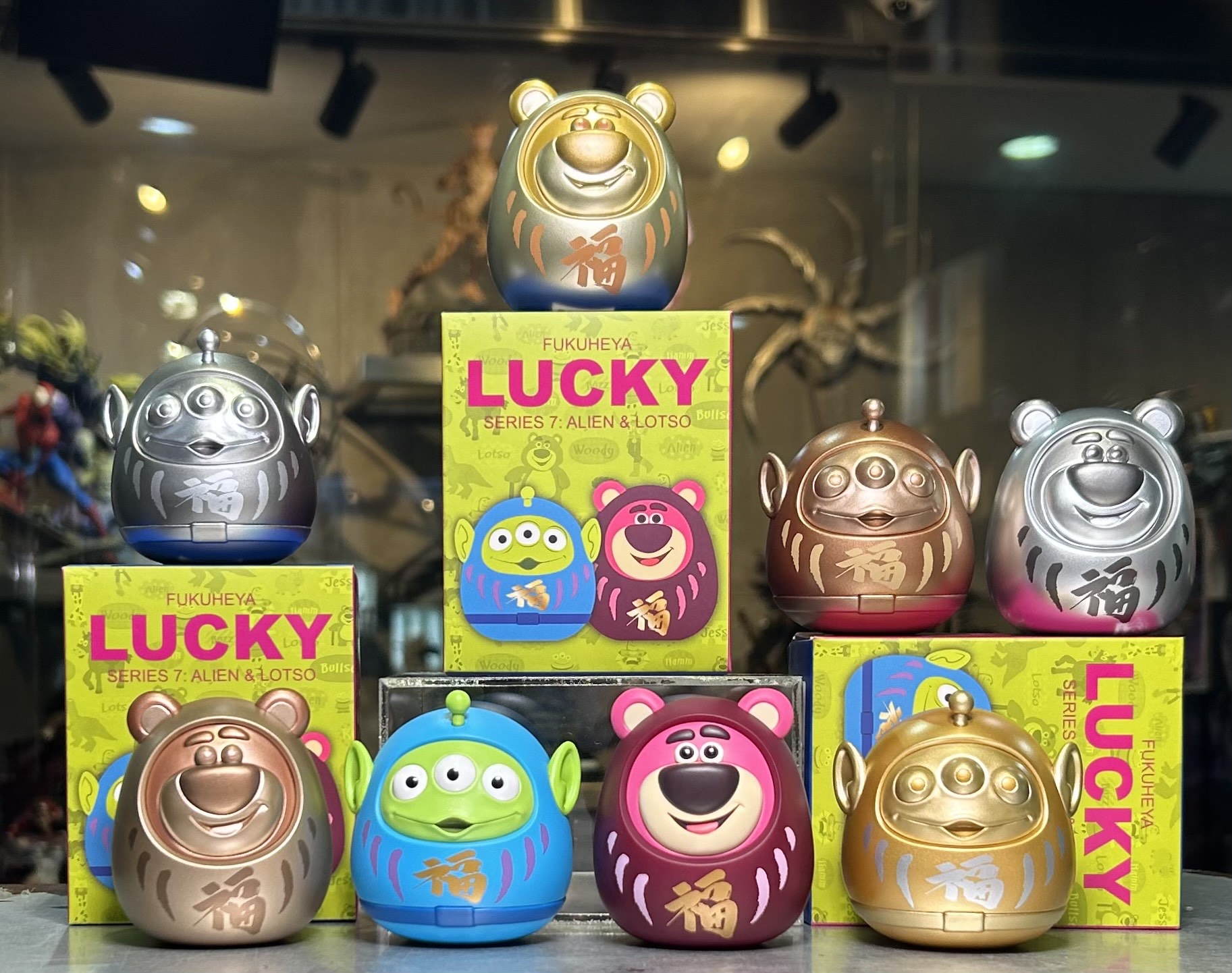 URDU - FUKUHEYA - Disney Fukuheya Lucky Series 7 : Alien & Lotso