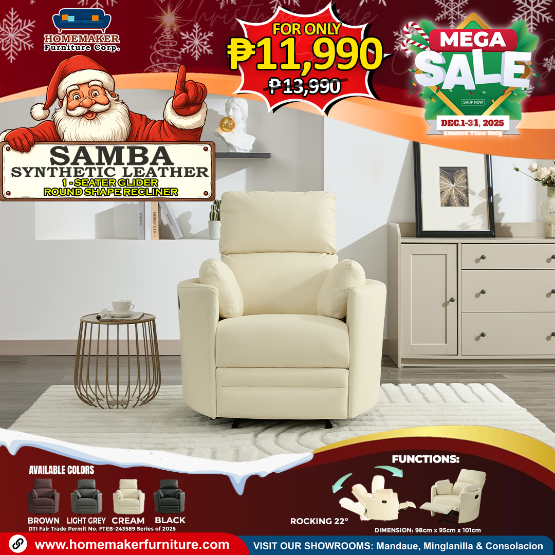 Homemaker - Affordable comfort in a compact seat — perfect for small ...