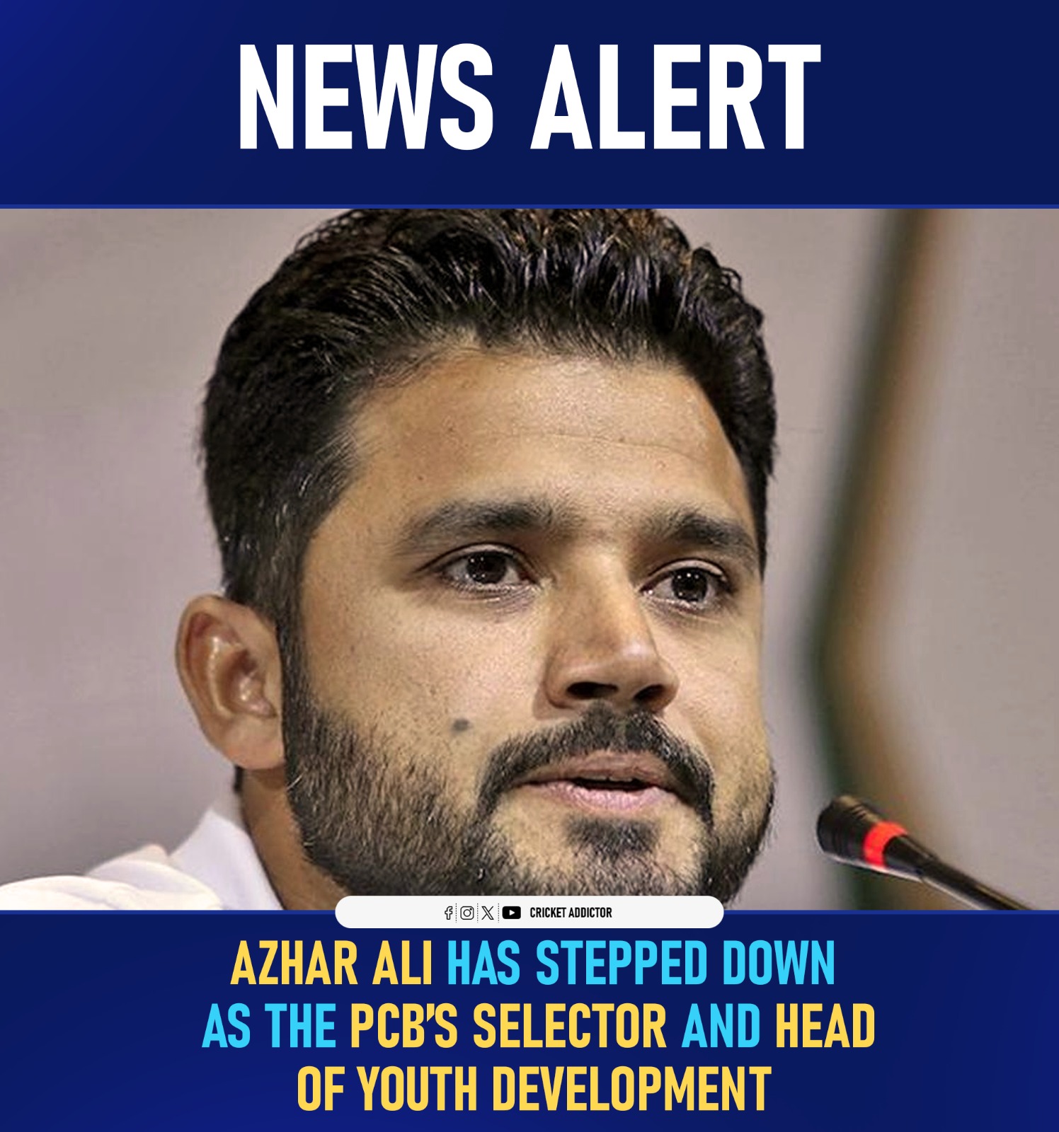 Cricket - This marks the conclusion of Azhar Ali’s 12-month tenure in ...