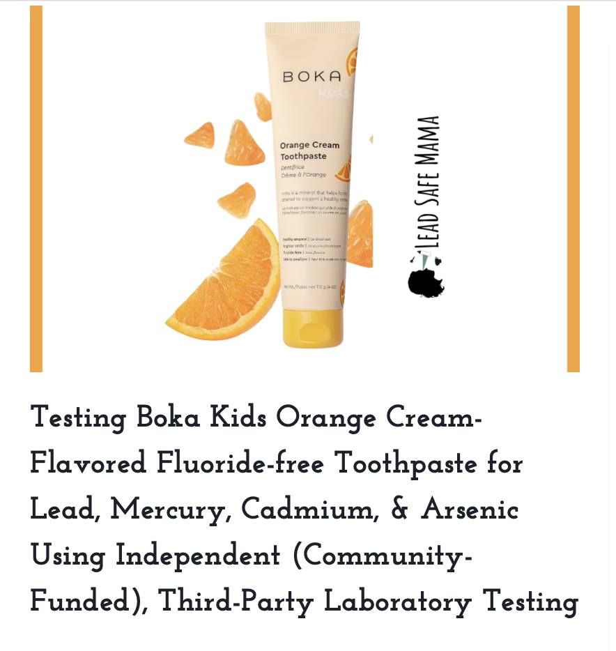 Lead Safe Mama - Article with Lab report for this product:... | Facebook