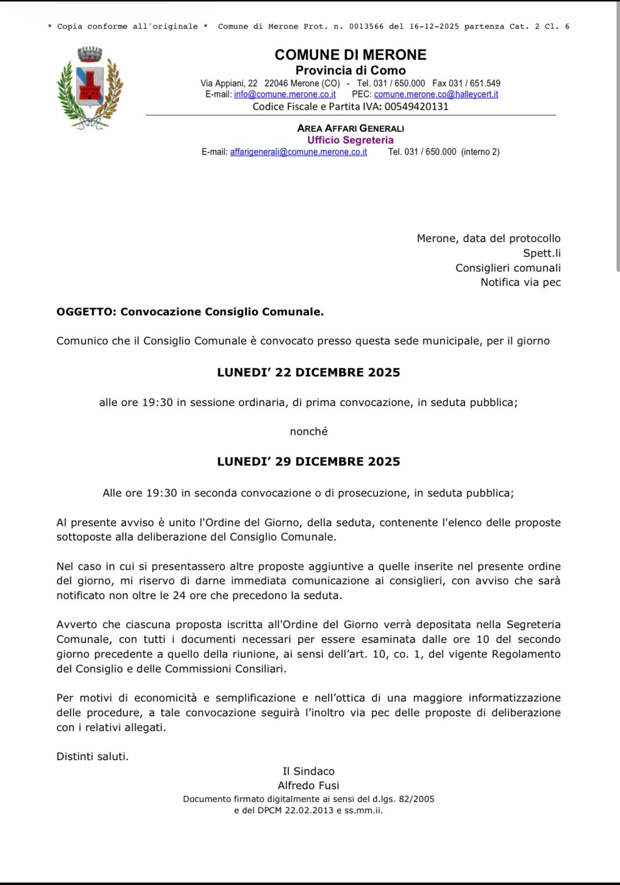 Comune di Merone