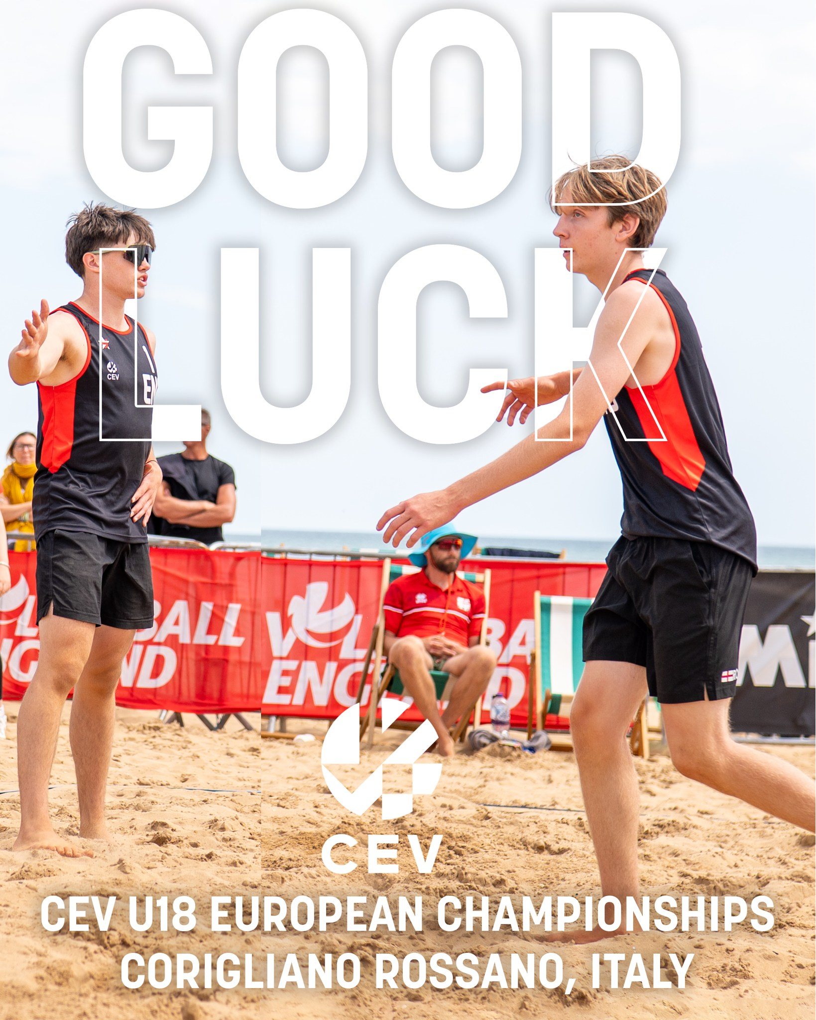 🏐 | GOOD LUCK 🤞 | Good luck to our... - Volleyball England | Facebook