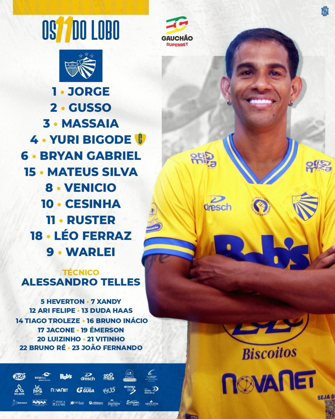 Esporte - Lobo escalado! 📋🐺 | Facebook