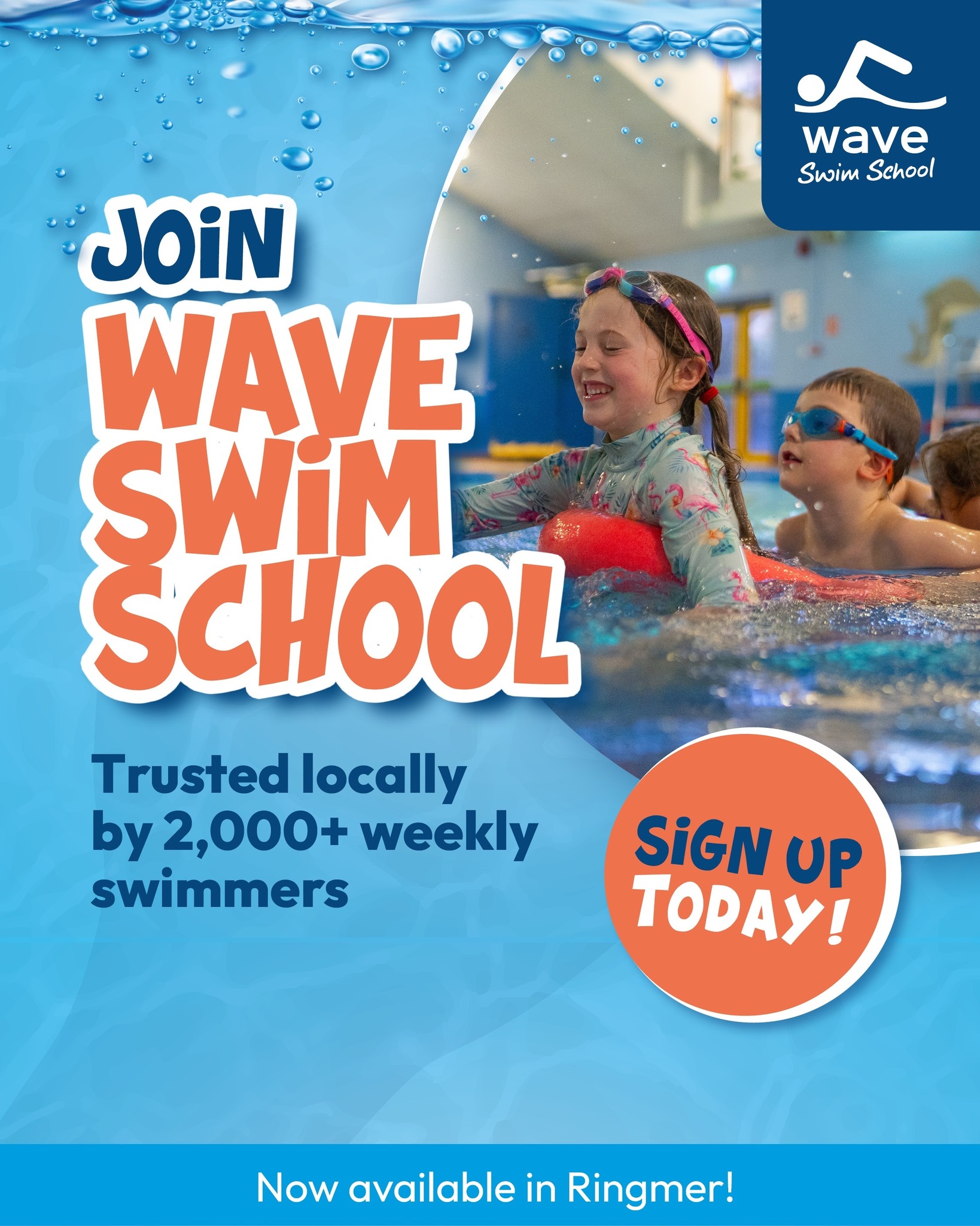 Wave - Wave Swim School is joining Ringmer! 🏊 We're excited to announce ...
