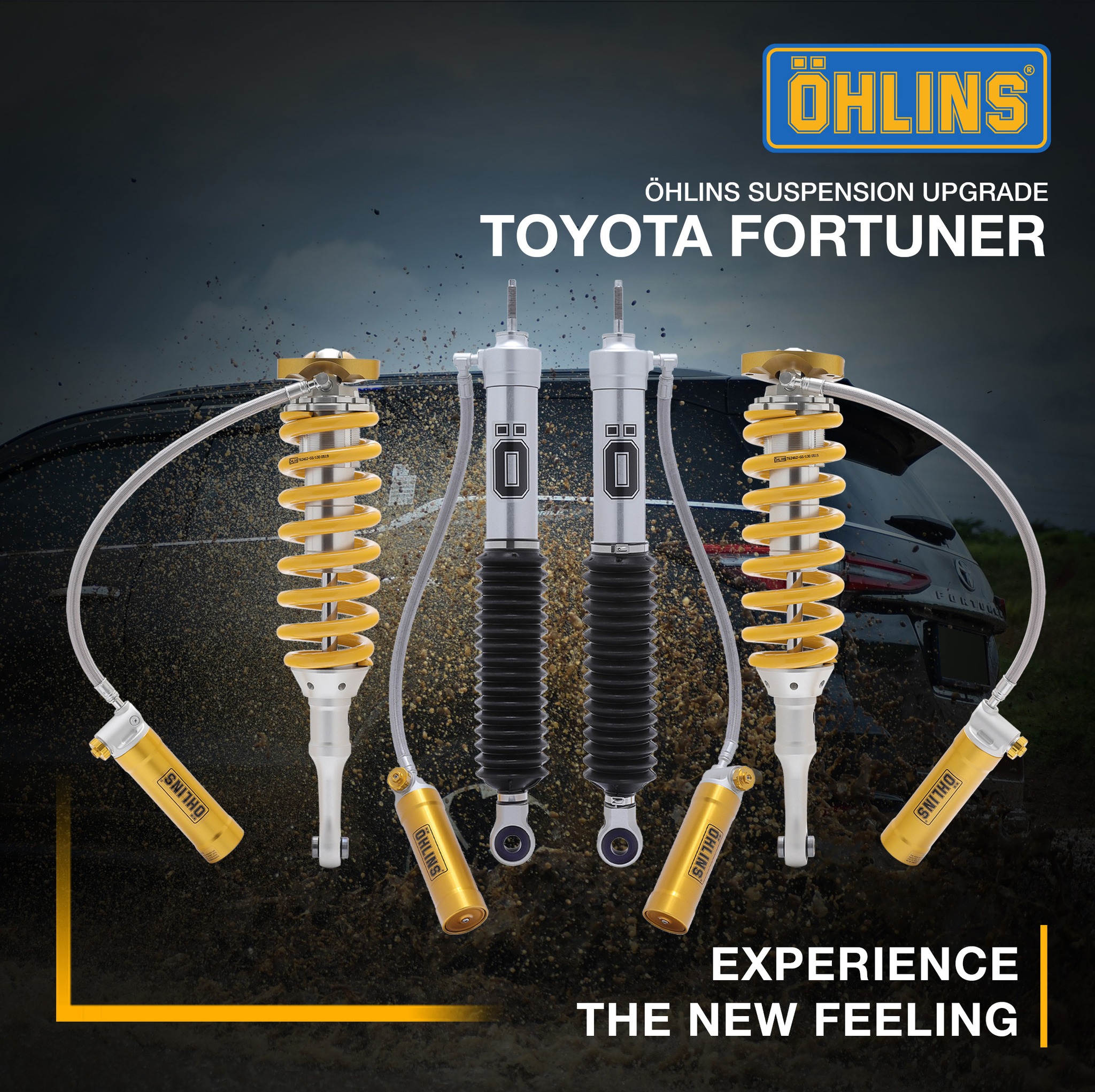 Öhlins - OHLINS UNTUK TOYOTA FORTUNER! Jangang biarkan produk terbaik ...