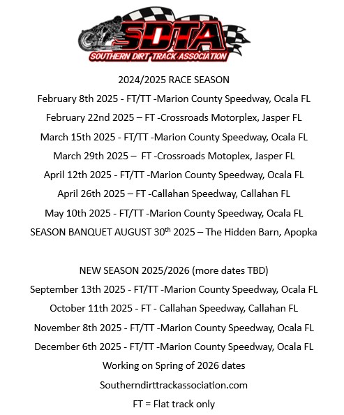 SOUTHERN DIRT TRACK ASSOCIATION